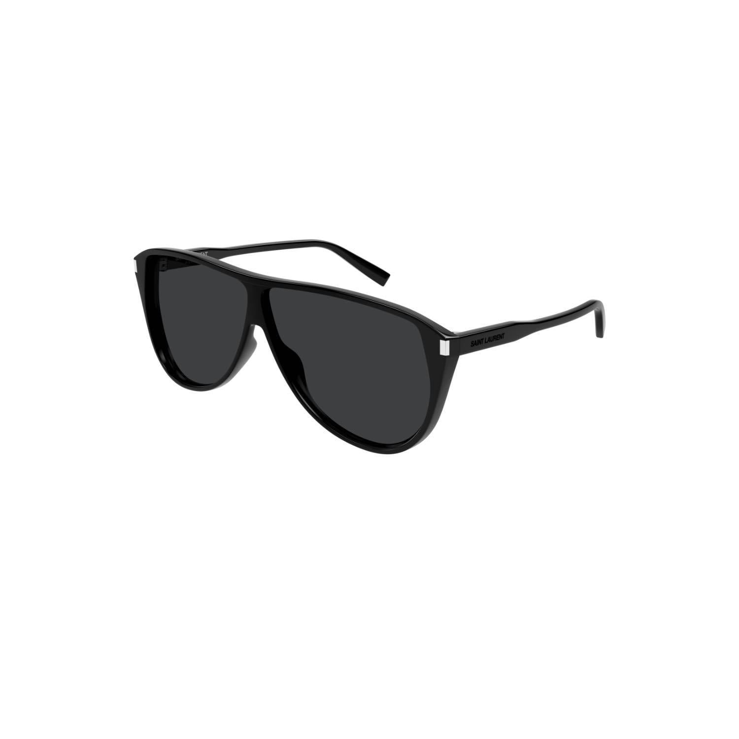 Saint Laurent SL 731 GASPAR 002 65 Erkek Pilot Siyah Kemik Güneş Gözlüğü