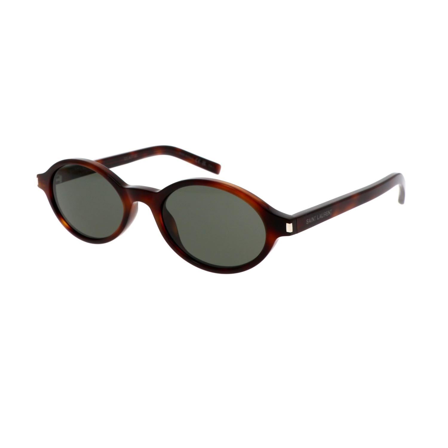 Saint Laurent SL 751 JEANNE 003 50 Unisex Oval Kırçıllı Kahverengi Kemik Güneş Gözlüğü