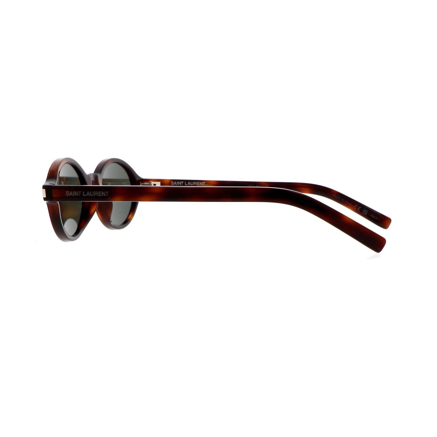 Saint Laurent SL 751 JEANNE 003 50 Unisex Oval Kırçıllı Kahverengi Kemik Güneş Gözlüğü