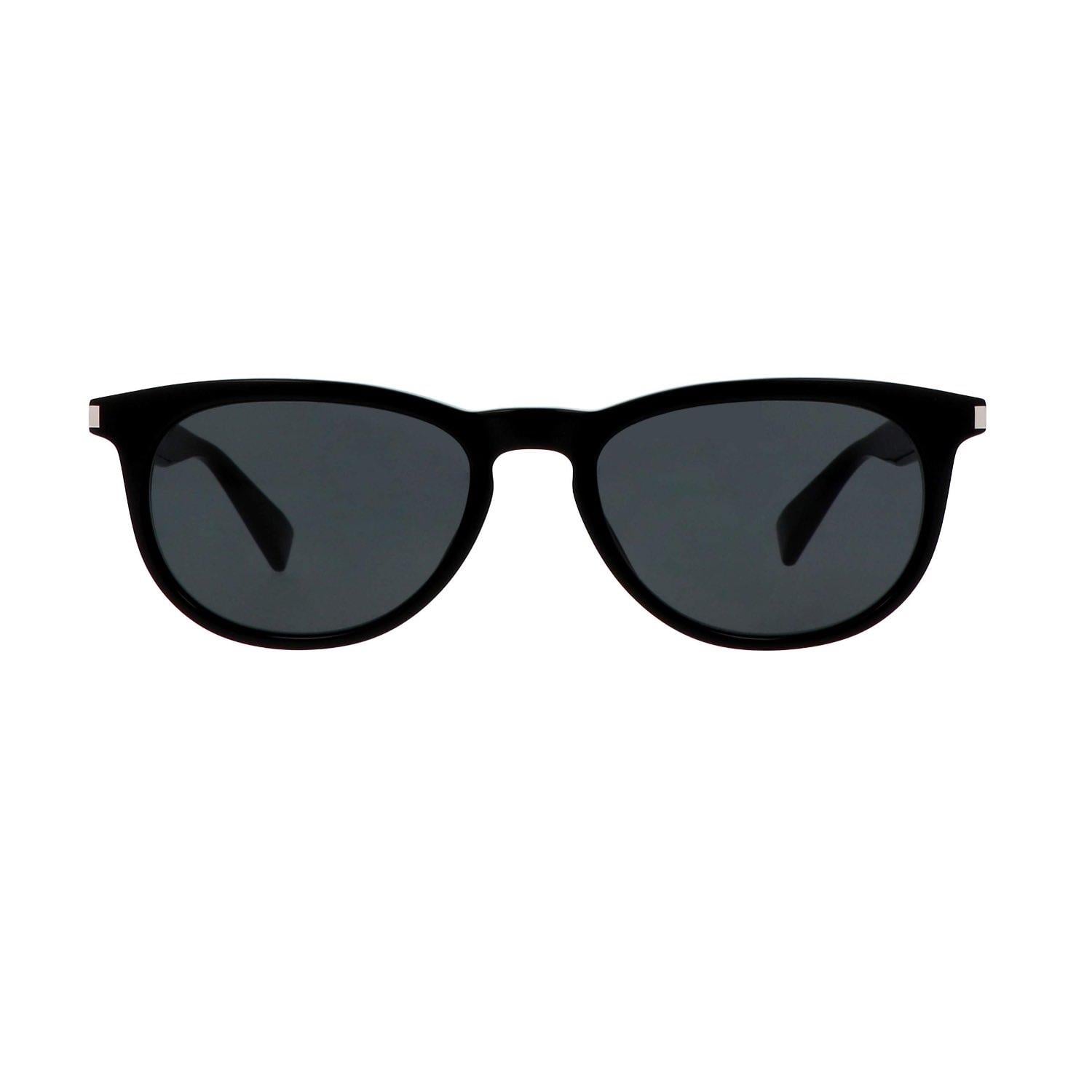 Saint Laurent SL 797 001 53 Unisex Oval Siyah Kemik Güneş Gözlüğü