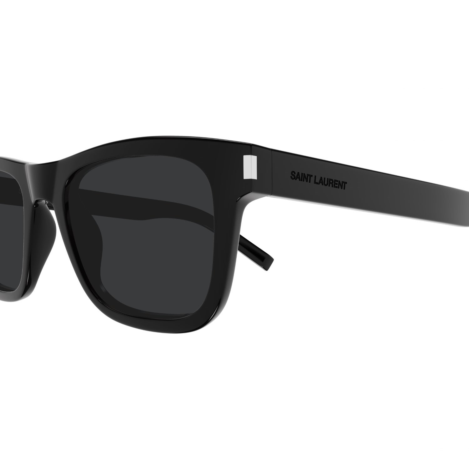 Saint Laurent SL 819 001 52 Unisex Kare Siyah Kemik Güneş Gözlüğü