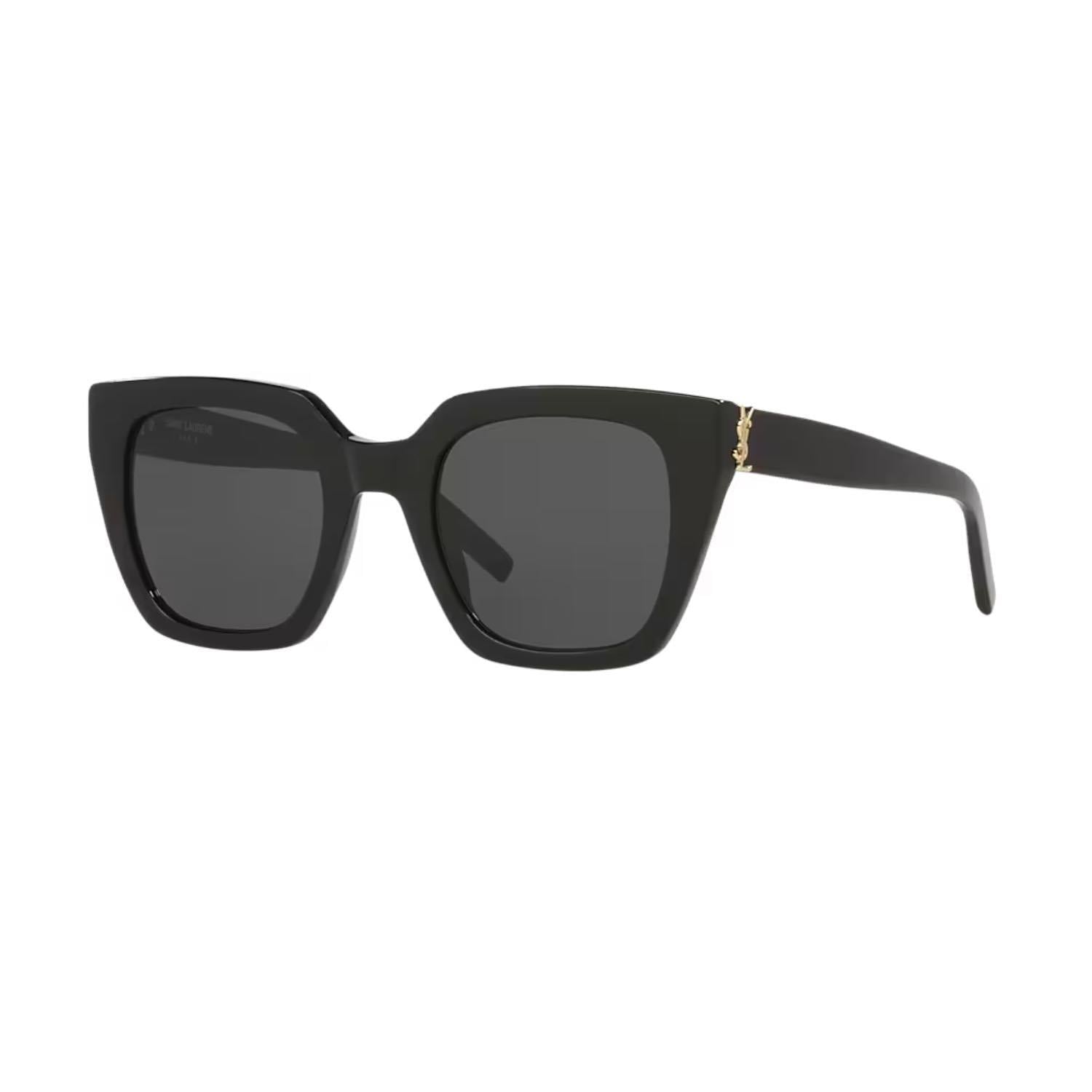 Saint Laurent SL M143 001 51 Kadın Cat Eye Siyah Kemik Güneş Gözlüğü