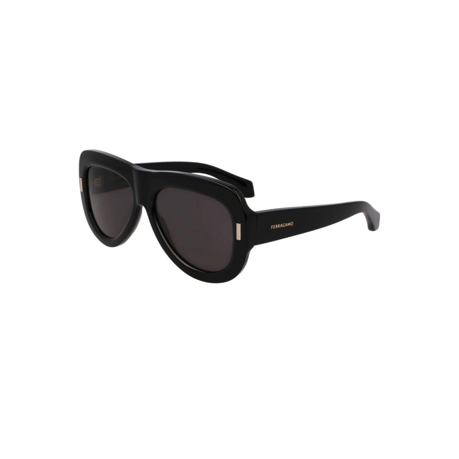Salvatore Ferragamo SF 2029SE 001 57 Kadın Kelebek Siyah Kemik Güneş Gözlüğü