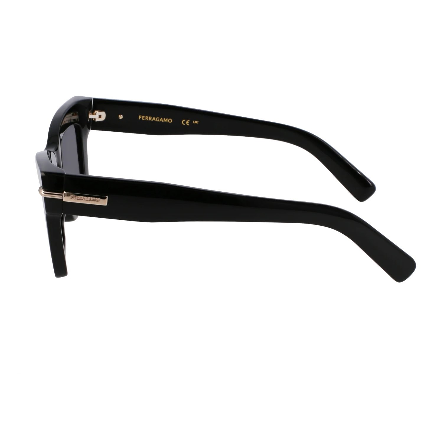 Salvatore Ferragamo SF 2031S 001 53 Kadın Cat Eye Siyah Kemik Güneş Gözlüğü