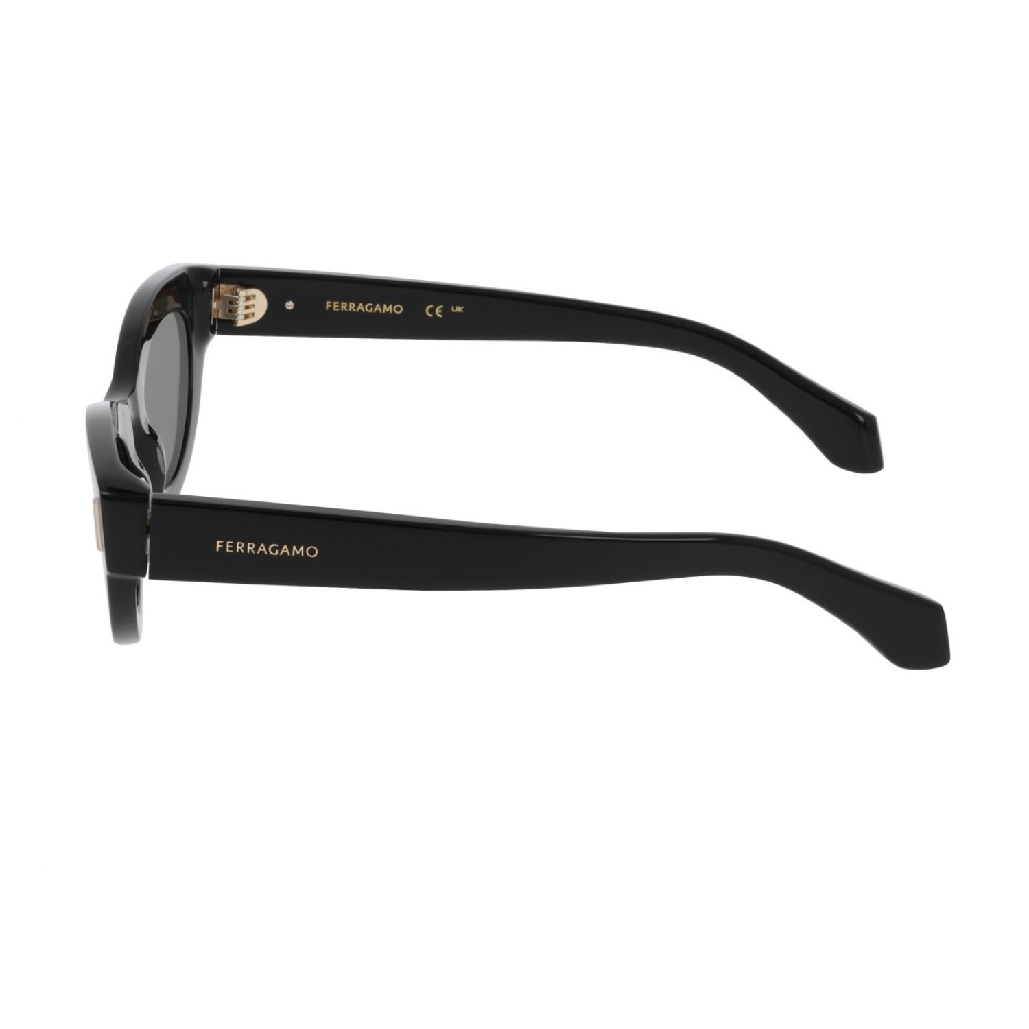 Salvatore Ferragamo SF 2062SE 001 49 Kadın Cat Eye Siyah Kemik Güneş Gözlüğü