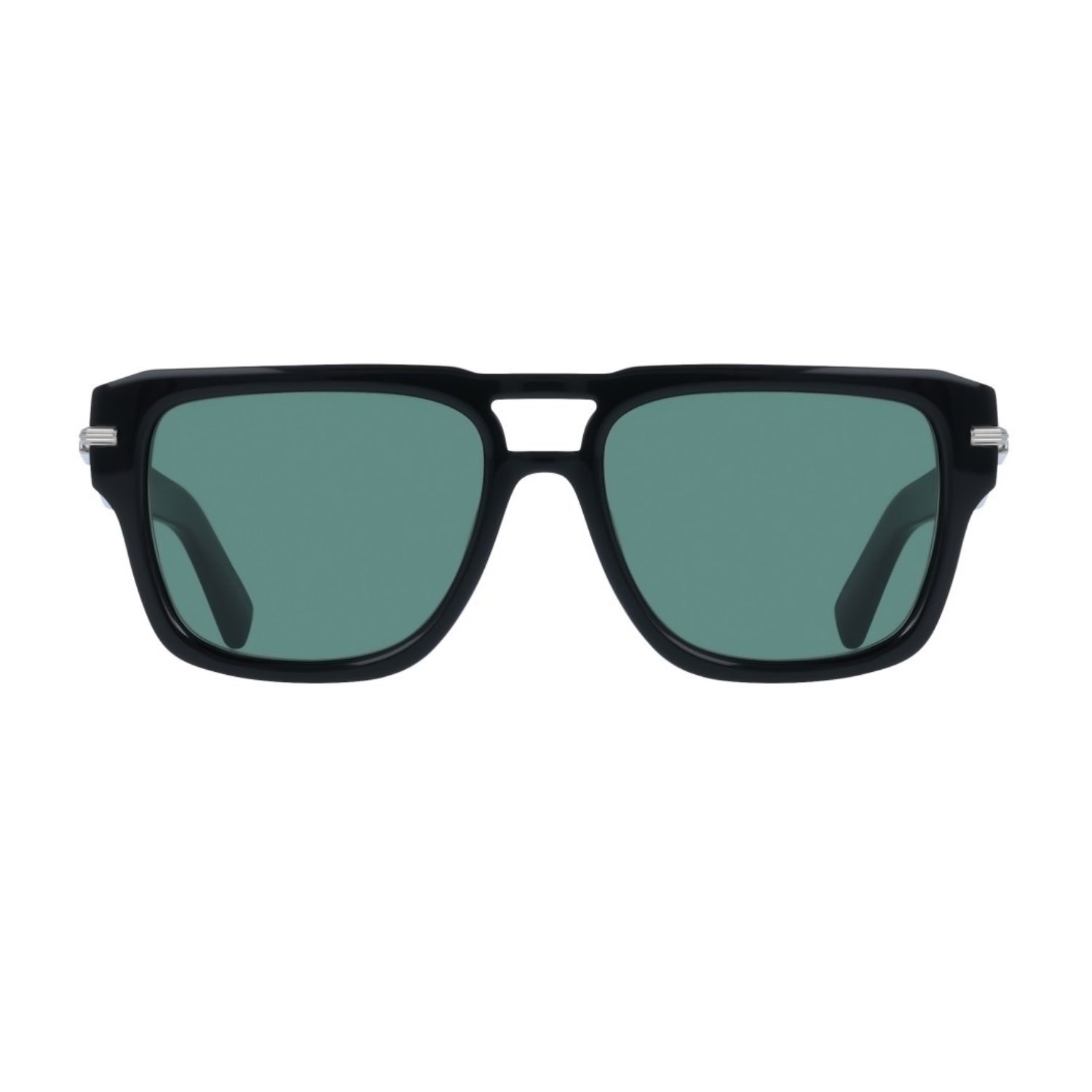 Salvatore Ferragamo SF 2070S 001 56 Unisex Dikdörtgen Siyah Kemik Güneş Gözlüğü