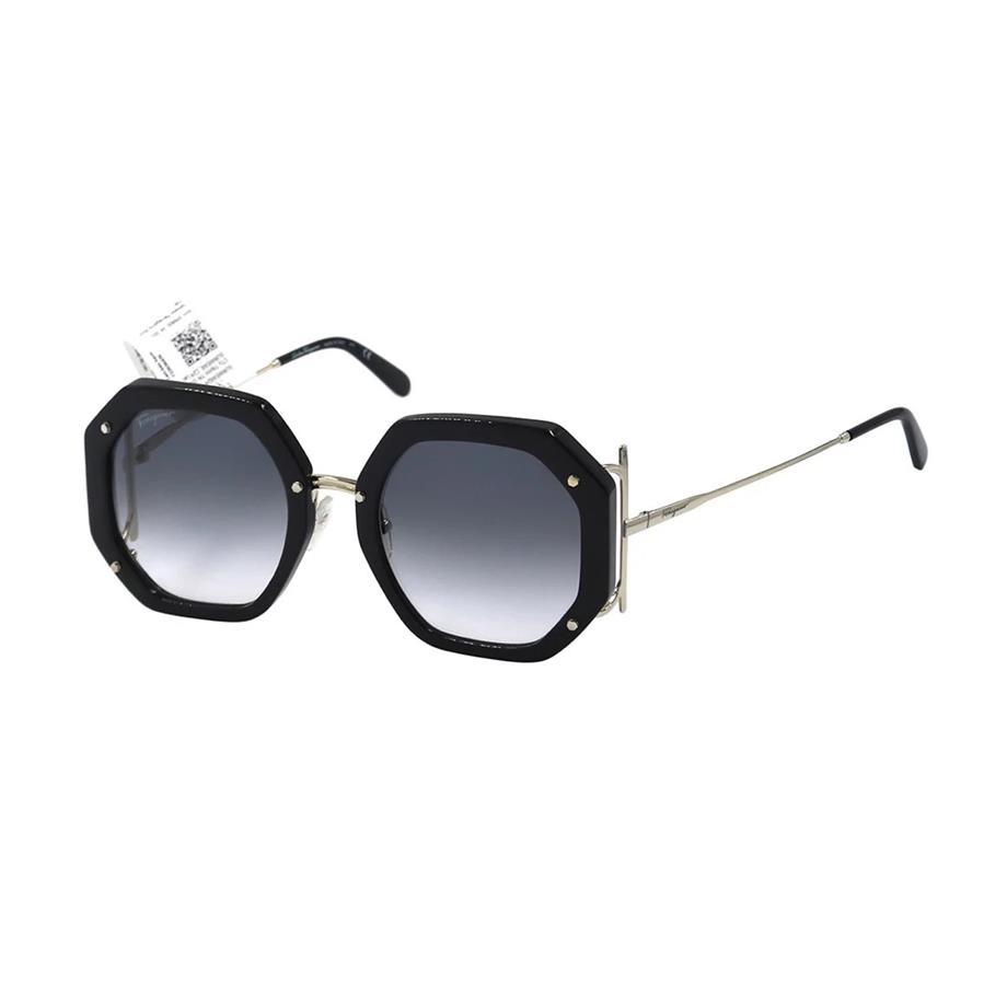 Salvatore Ferragamo SF 940S 001 54 Kadın Geometrik Güneş Gözlüğü