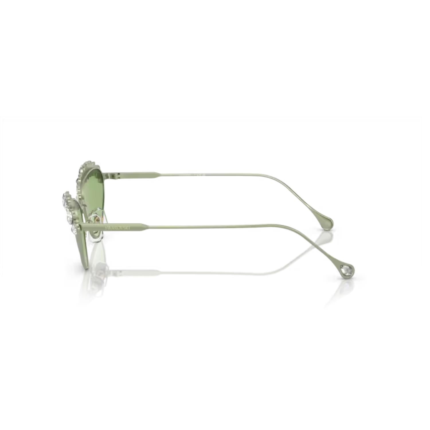 Swarovski OSK 7009 40182 55 Kadın Yeşil Metal Güneş Gözlüğü
