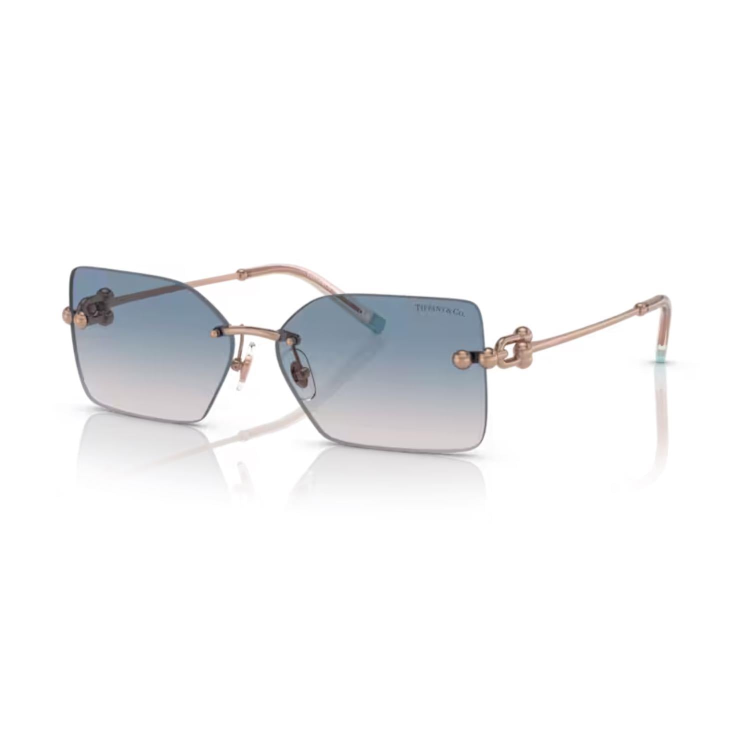 Tiffany Co. TF 3088 610516 59 Kadın Kelebek Rose Gold Metal Güneş Gözlüğü