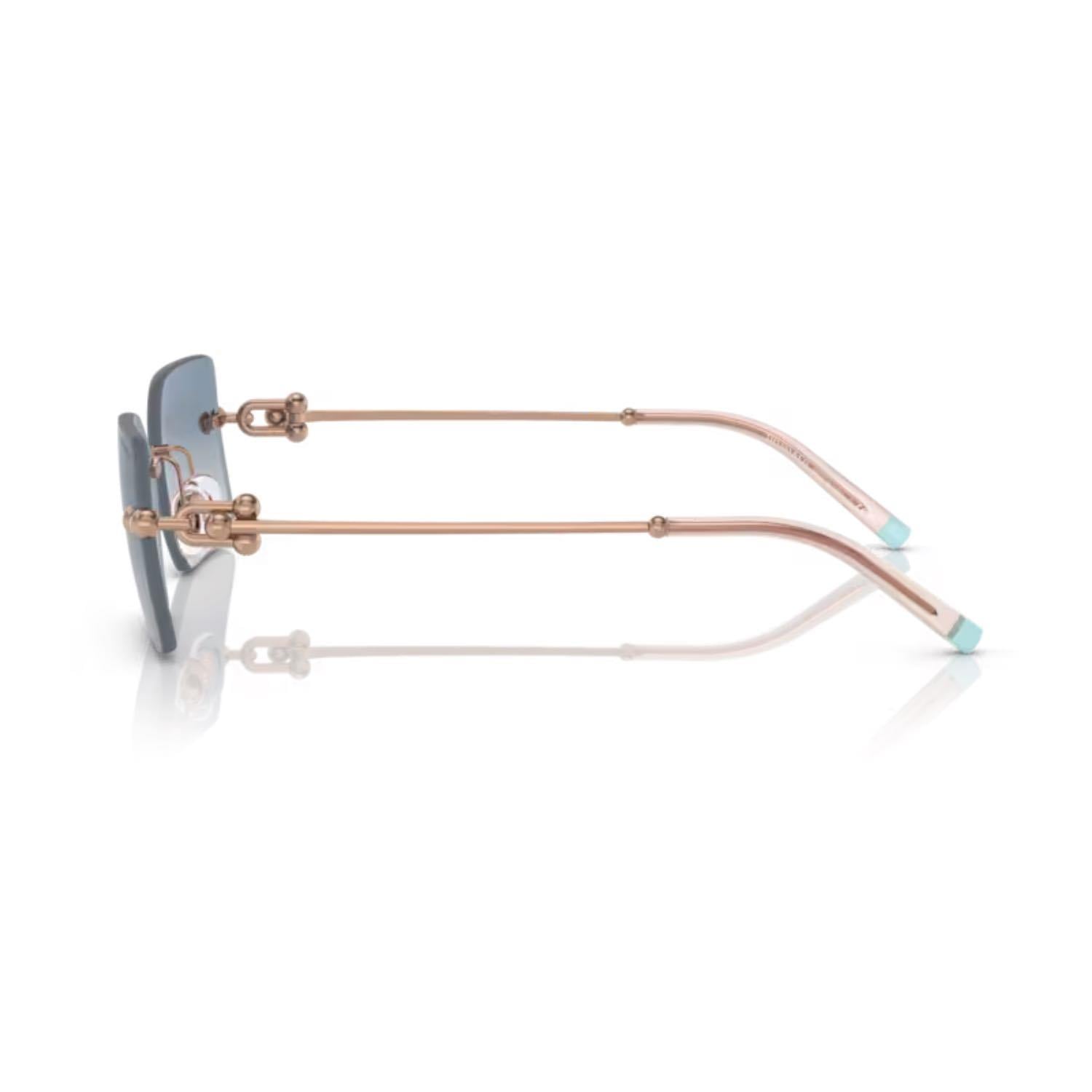 Tiffany Co. TF 3088 610516 59 Kadın Kelebek Rose Gold Metal Güneş Gözlüğü