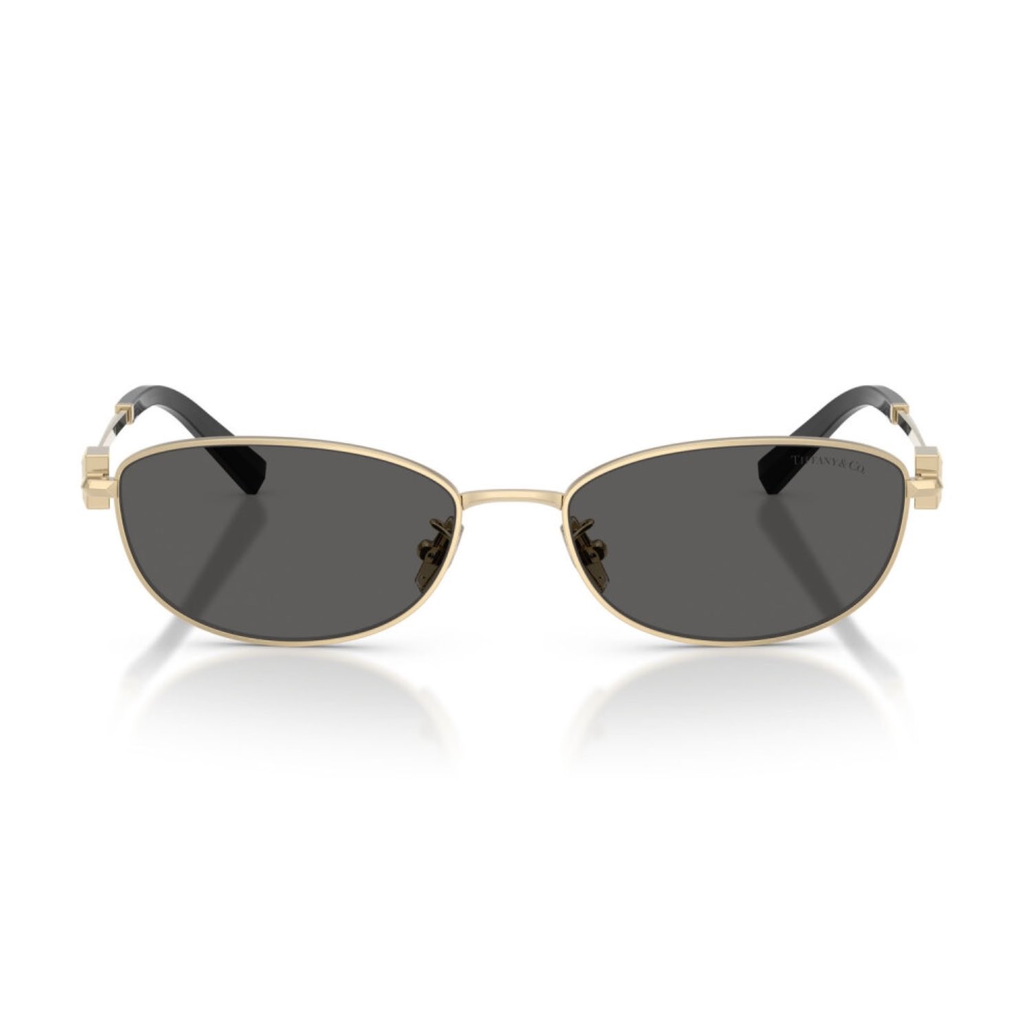 Tiffany Co. TF 3115 6021S4 56 Unisex Oval Gold Metal Güneş Gözlüğü