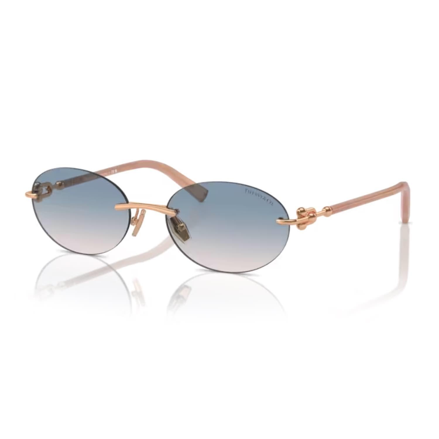 Tiffany Co. TF 3104D 621716 56 Kadın Oval Rose Gold Metal Güneş
