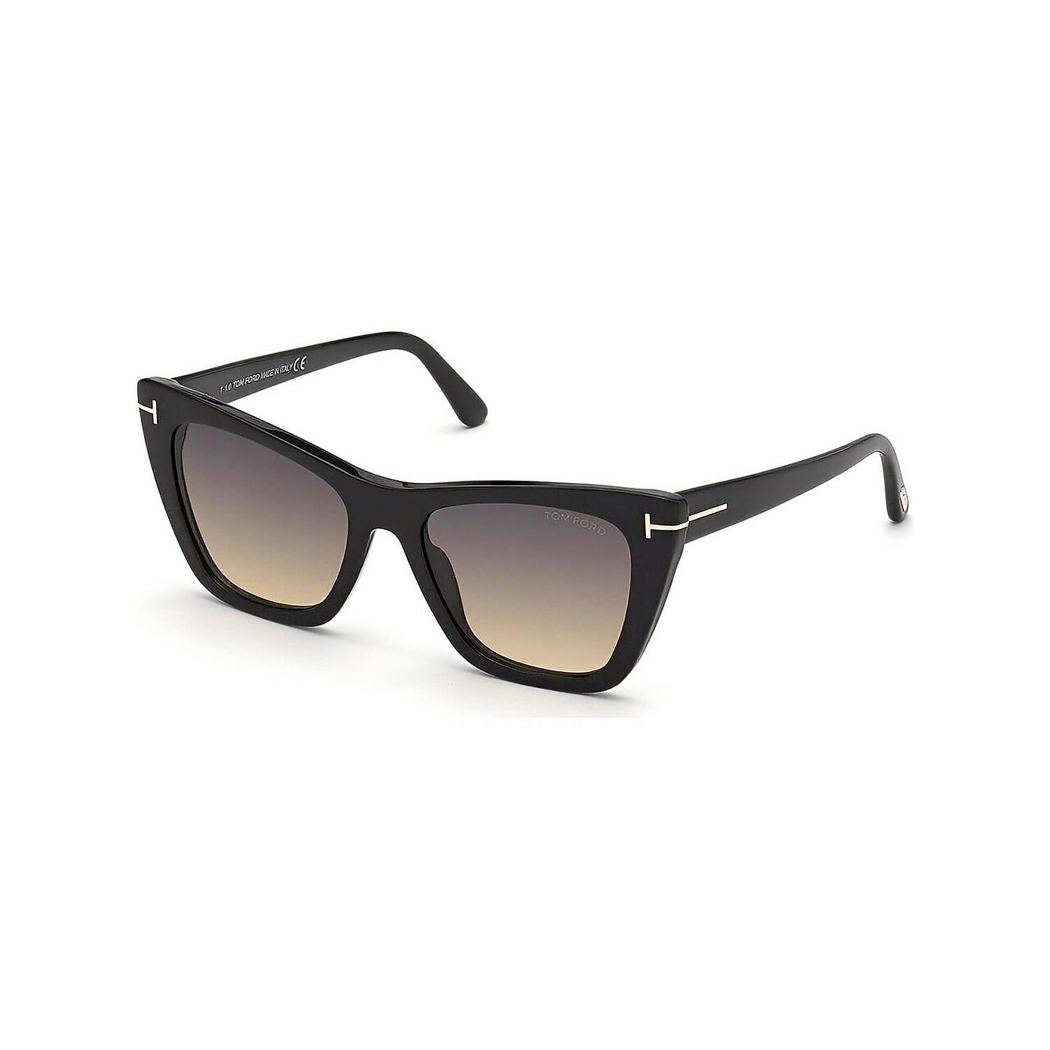 Tom Ford FT 0846 01B 53 Kadın Cat Eye Siyah Kemik Güneş Gözlüğü