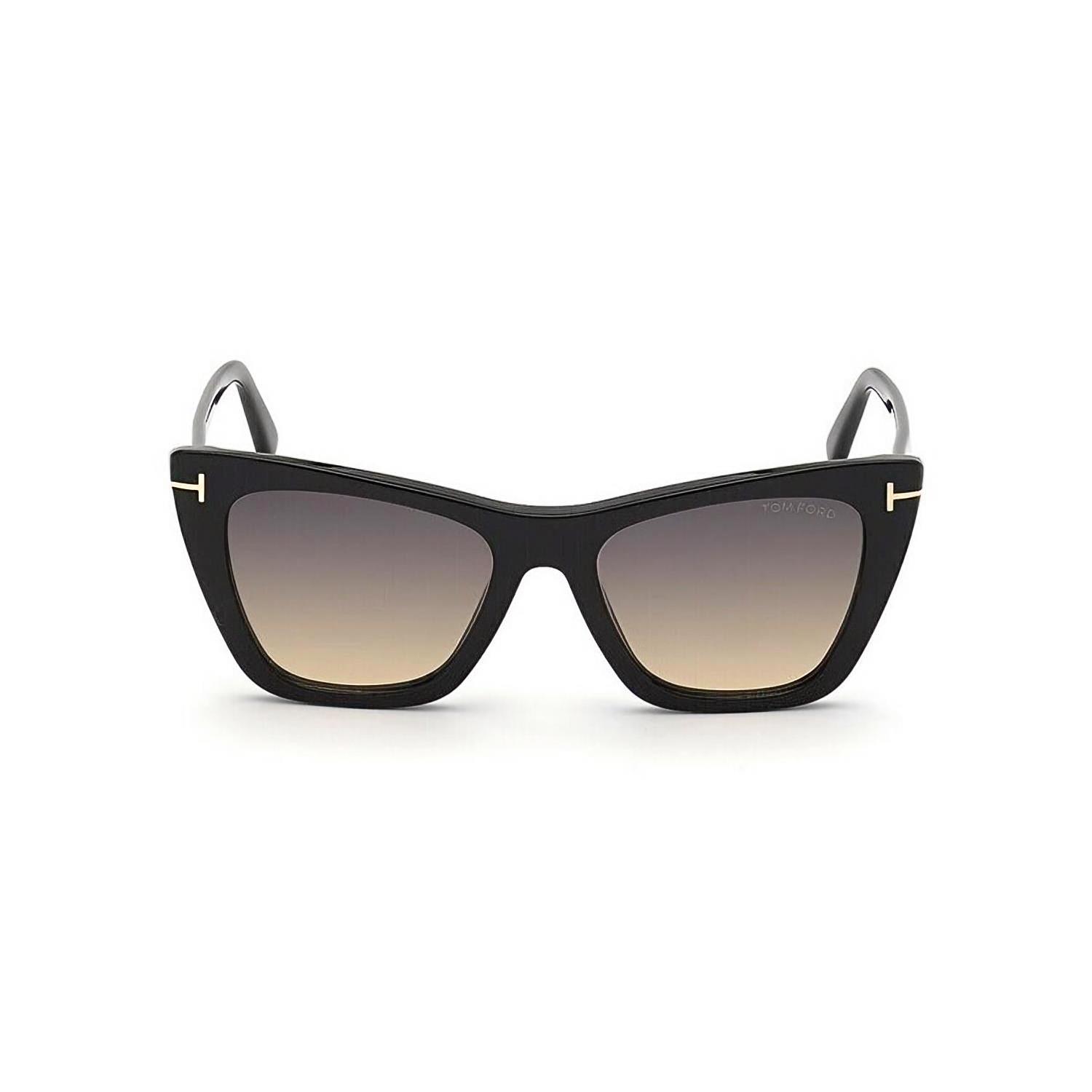 Tom Ford FT 0846 01B 53 Kadın Cat Eye Siyah Kemik Güneş Gözlüğü