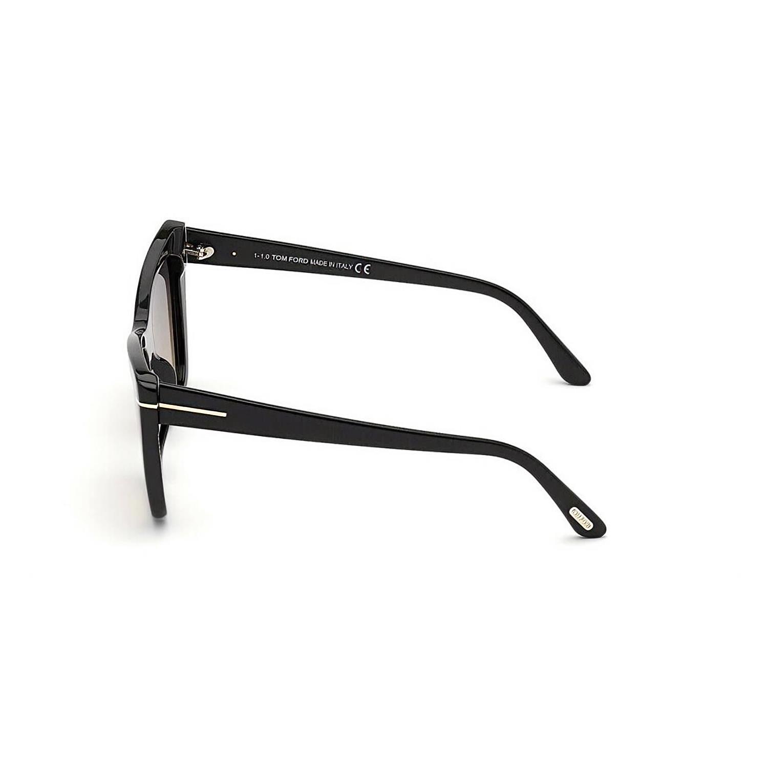 Tom Ford FT 0846 01B 53 Kadın Cat Eye Siyah Kemik Güneş Gözlüğü