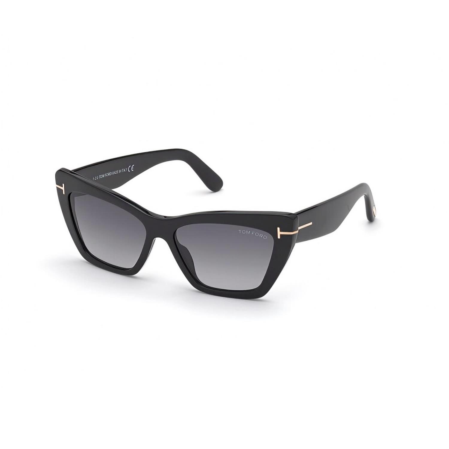 Tom Ford FT 0871S 01B 56 Kadın Cat Eye Siyah Kemik Güneş Gözlüğü