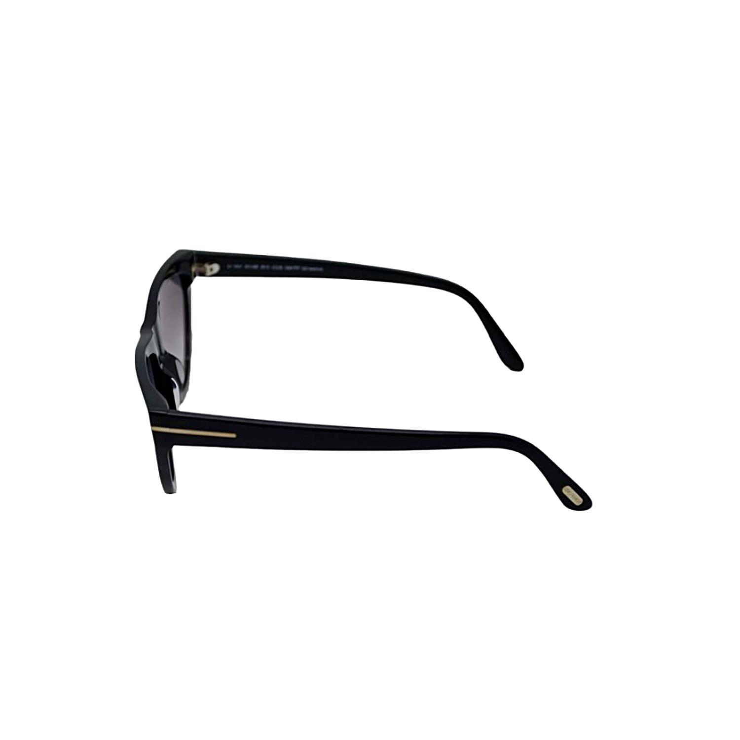 Tom Ford FT0990 ECO 01B 56 Amber Kadın Cat Eye Siyah Kemik Güneş Gözlüğü