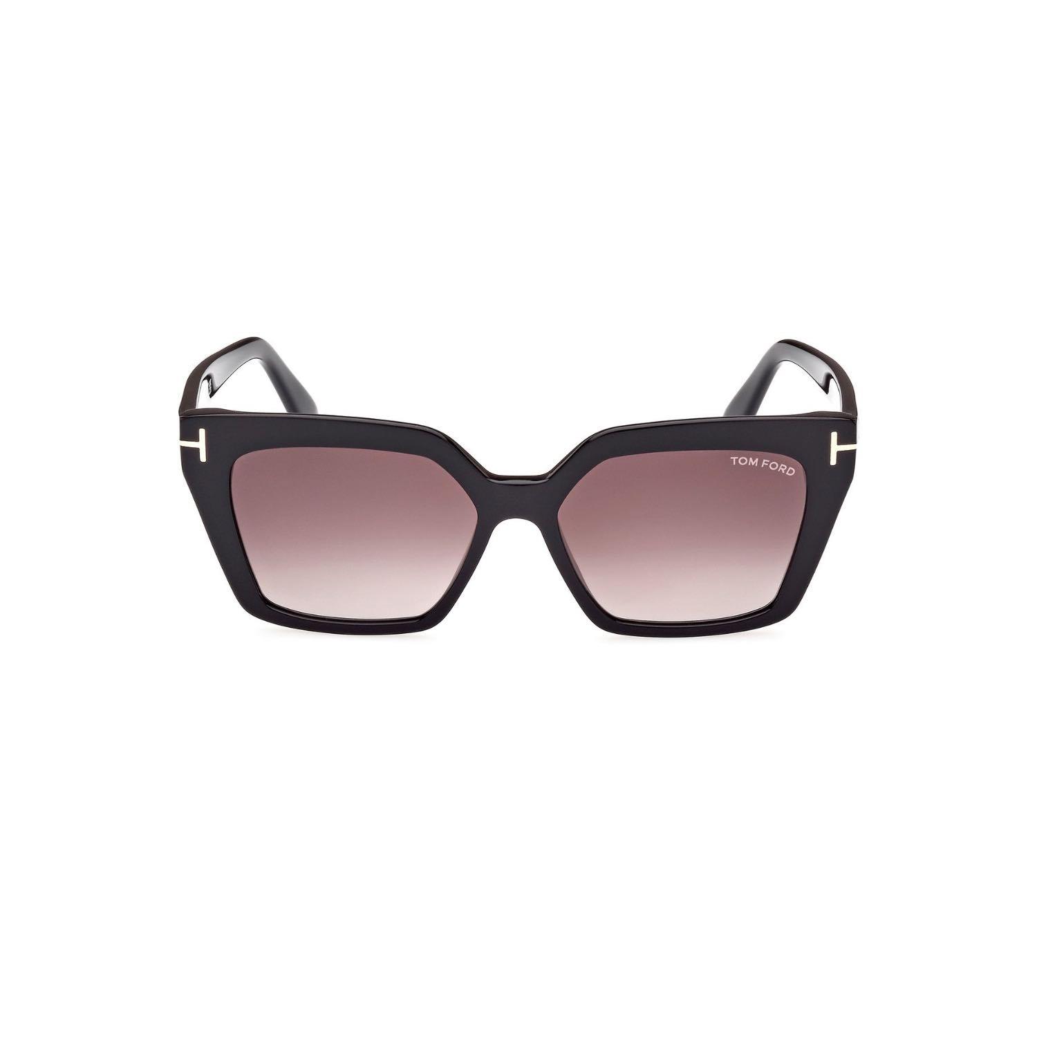 Tom Ford Tf 1030 01Z 53 Kadın Cat Eye Siyah Kemik Güneş Gözlüğü