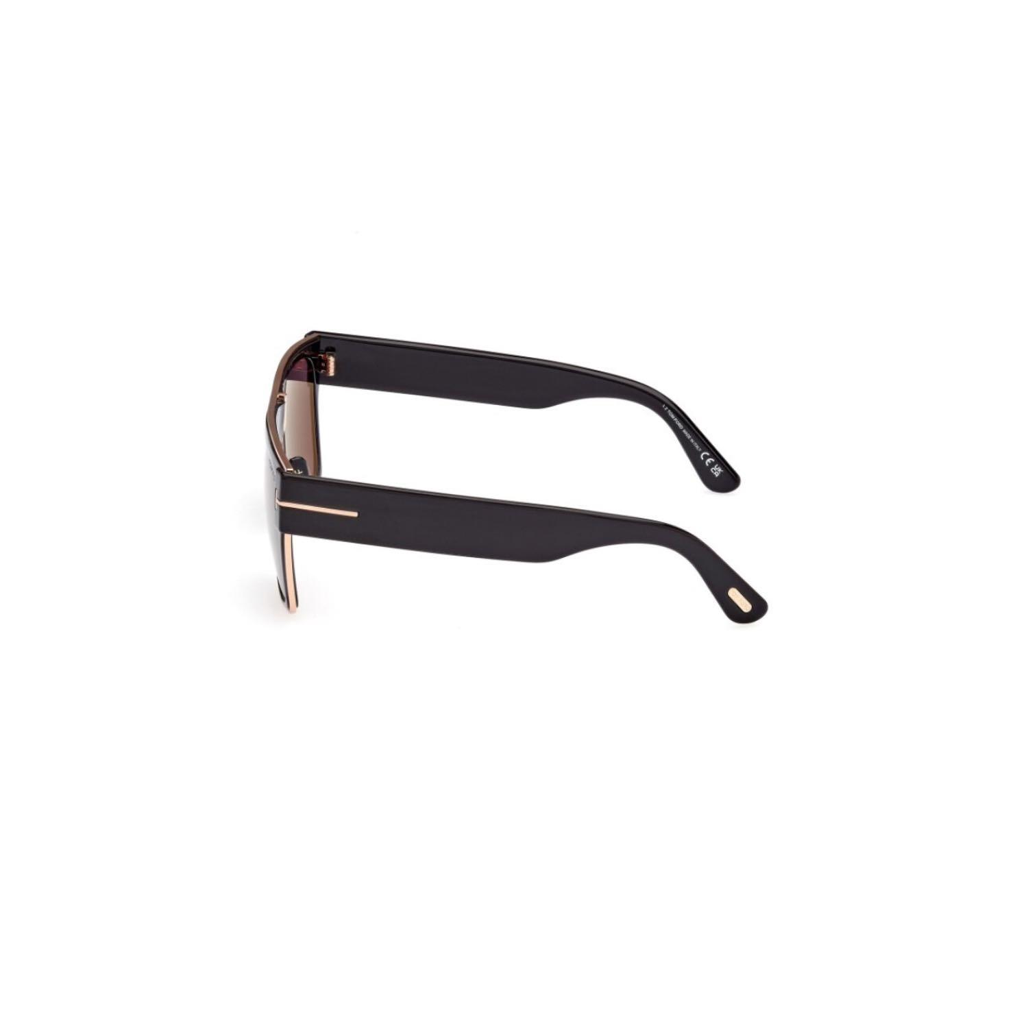 Tom Ford Tf 1073 01A 54 Unisex Kare Siyah Kombine Güneş Gözlüğü