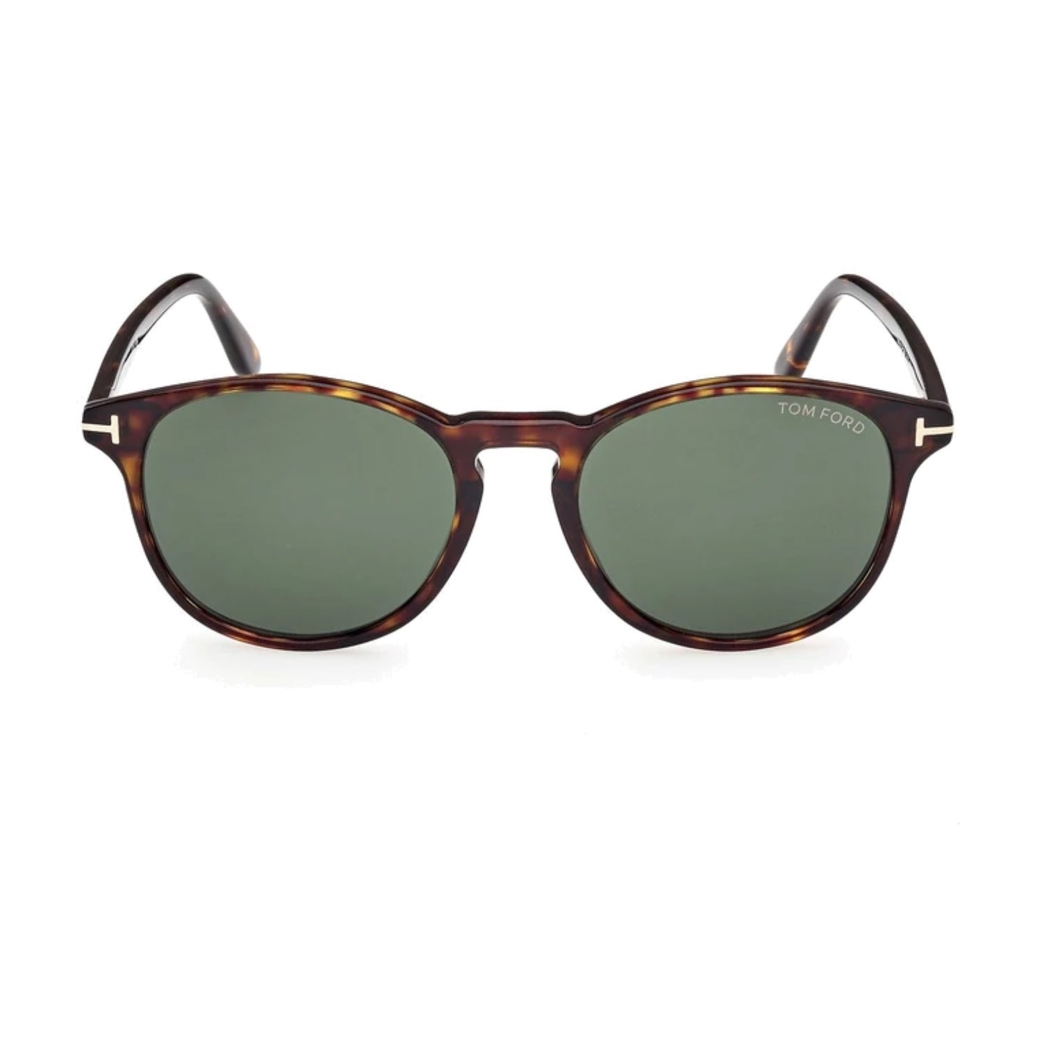 Tom Ford TF 1097S 52N 53 Lewis Unisex Yuvarlak Kırçıllı Kahverengi Kemik Güneş Gözlüğü