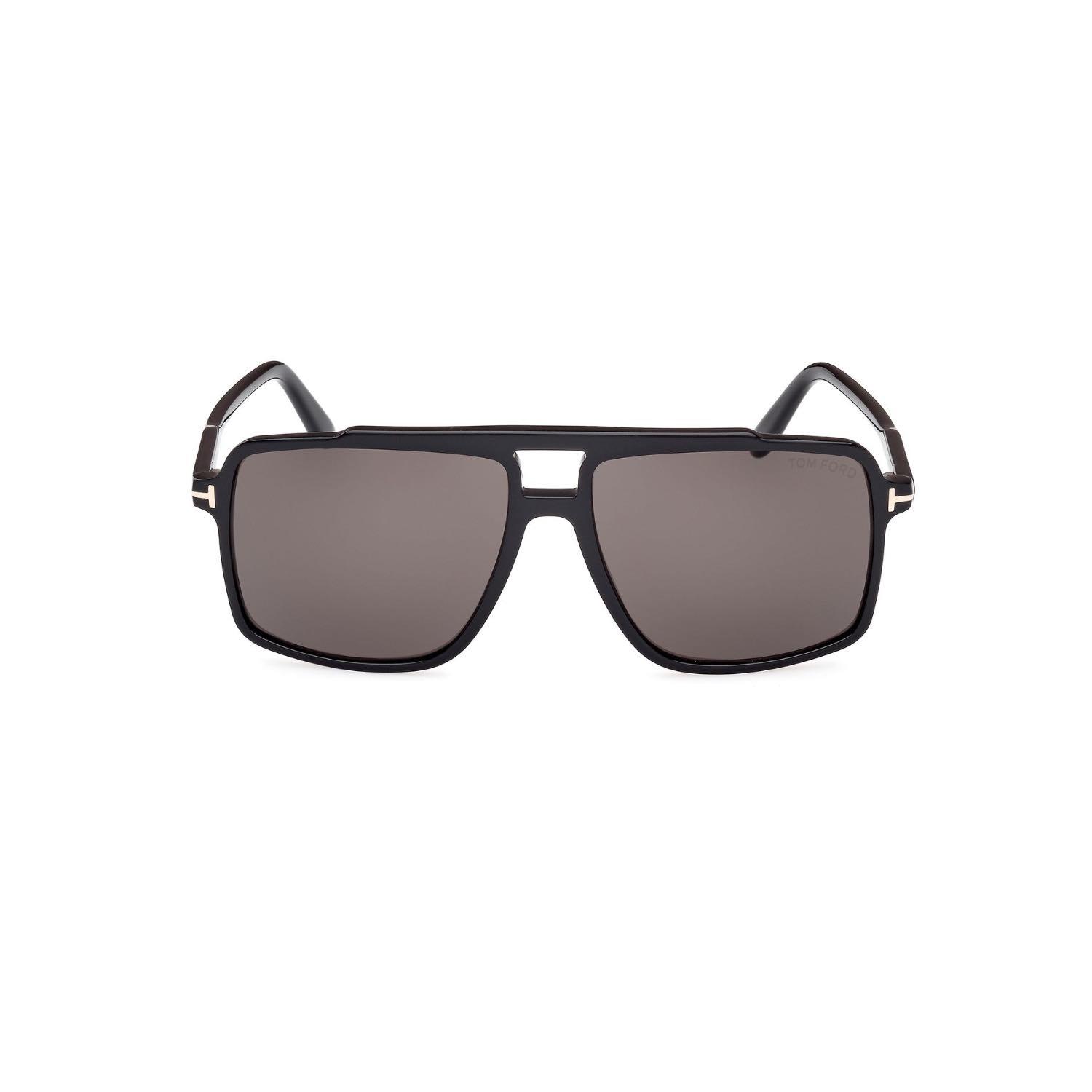 Tom Ford Tf 1177 01A 59 Erkek Pilot Siyah Kemik Güneş Gözlüğü