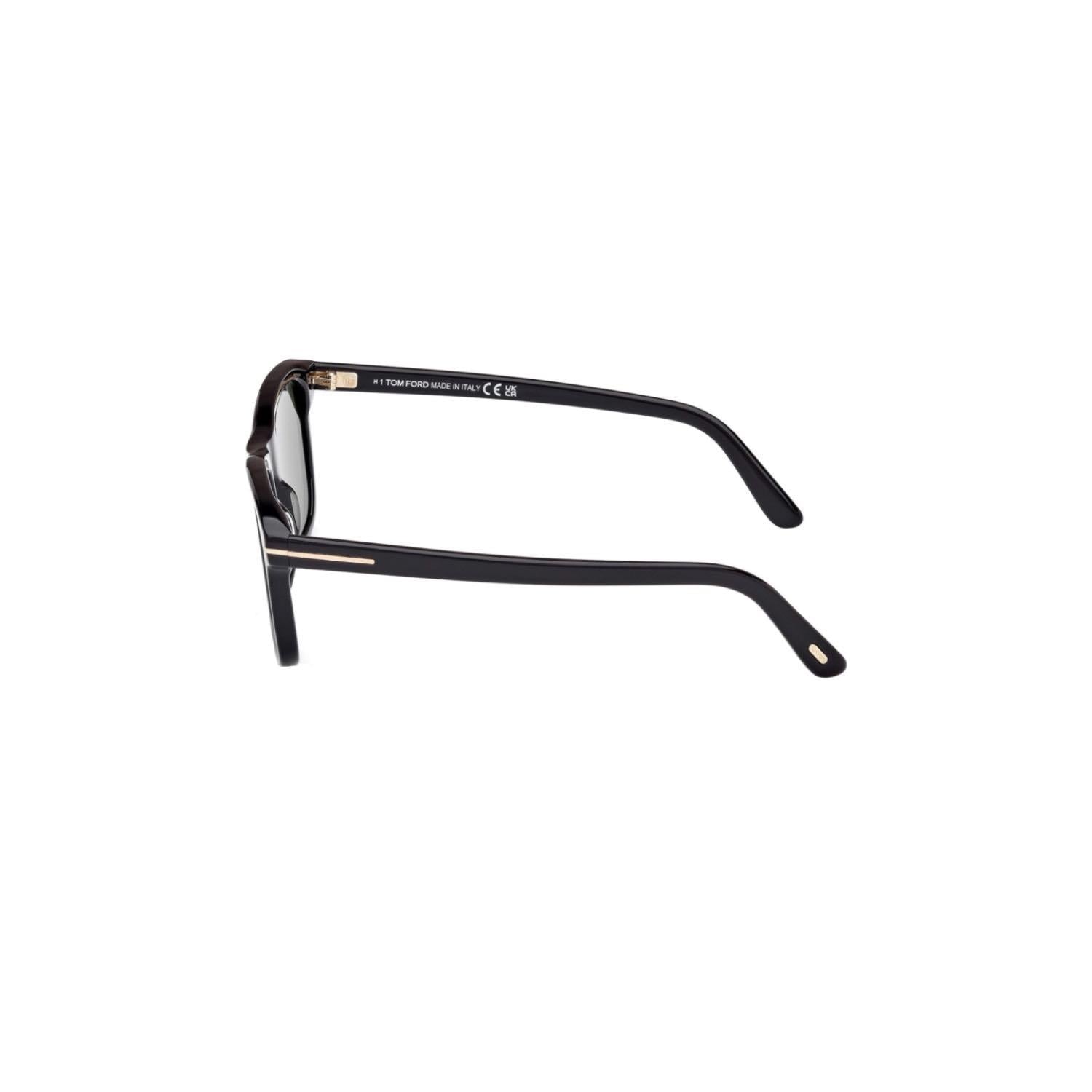Tom Ford TF 1179 01N 54 Unisex Kare Siyah Kemik Güneş Gözlüğü