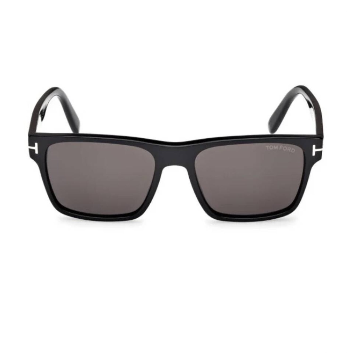 Tom Ford TF 1205S 01AG 55 Unisex Dikdörtgen Siyah Kemik Güneş Gözlüğü