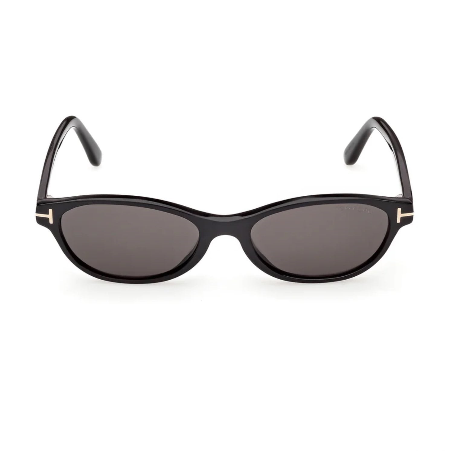 Tom Ford TF 1310S 01A 52 Chloe Unisex Oval Siyah Kemik Güneş Gözlüğü