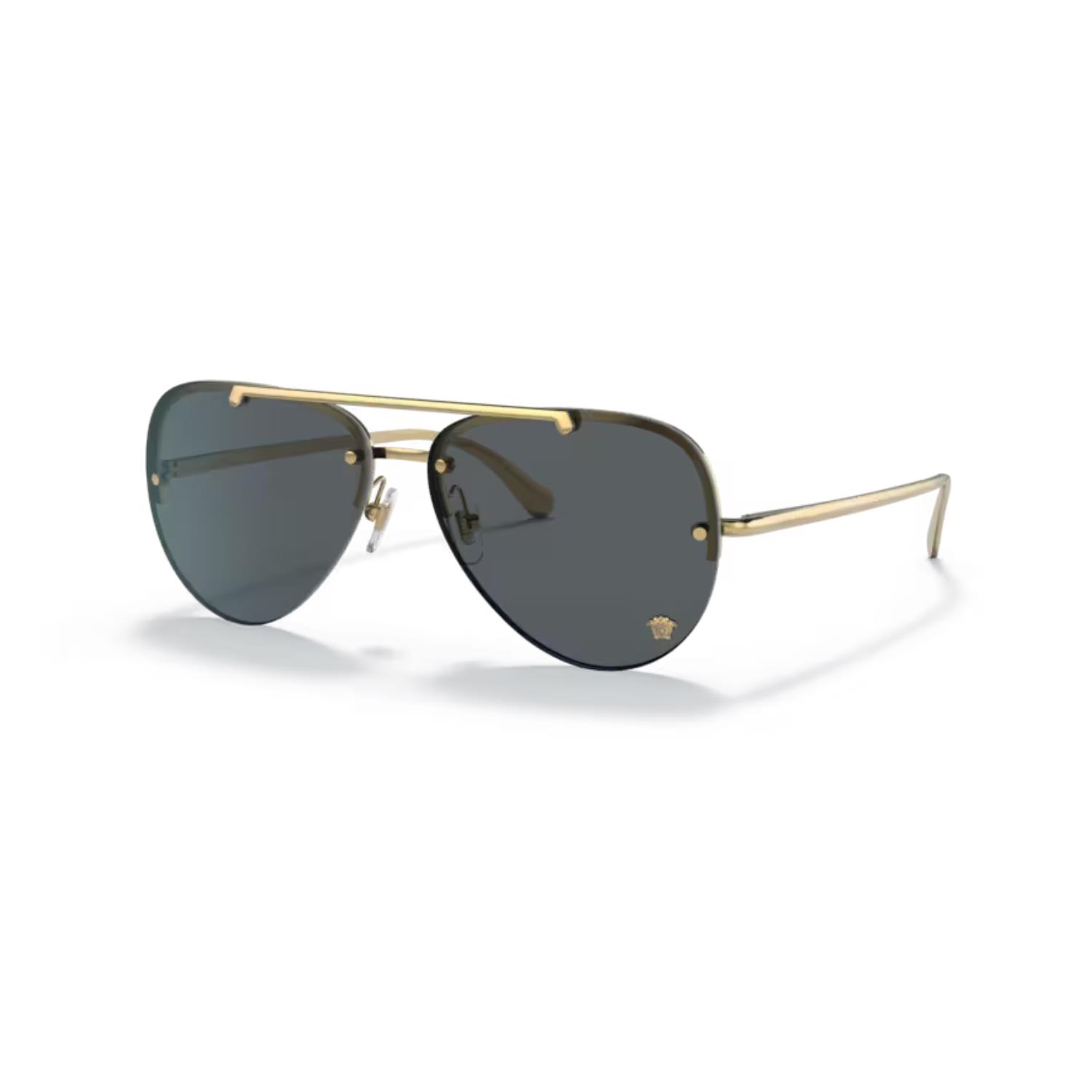 Versace 2231 100287 60 Unisex Damla Gold Metal Güneş Gözlüğü