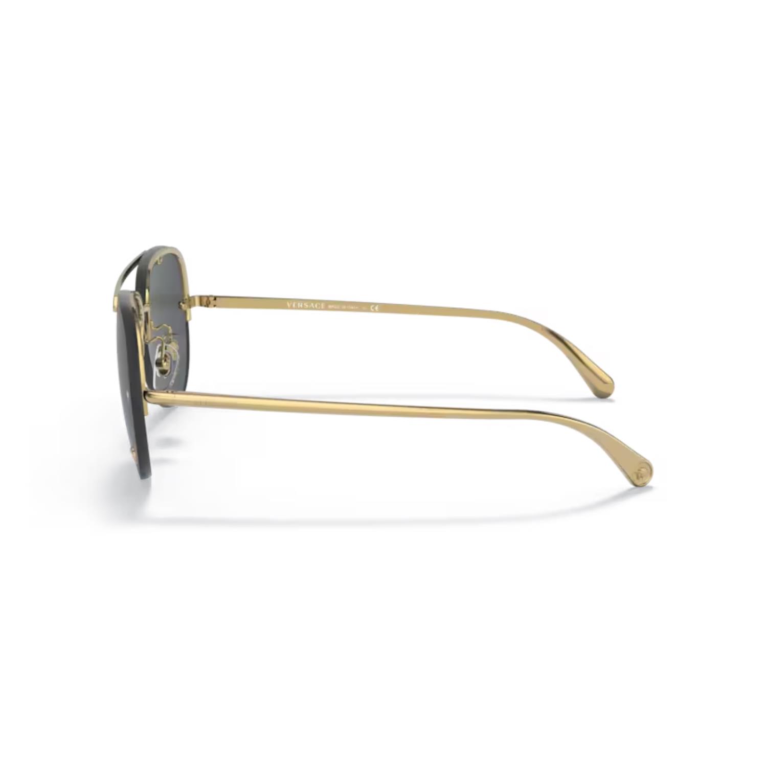 Versace 2231 100287 60 Unisex Damla Gold Metal Güneş Gözlüğü