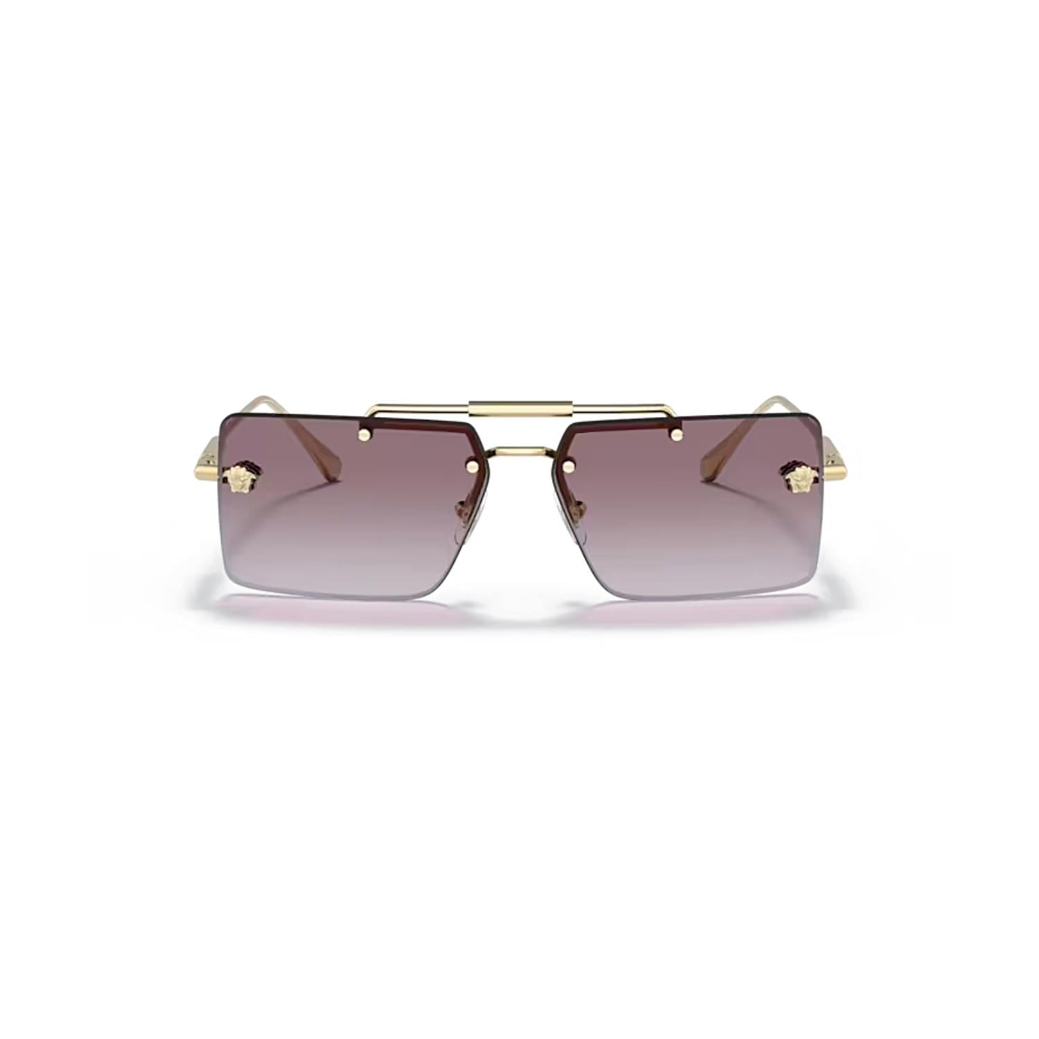 Versace VE 2245 10028H 60 Kadın Gold Metal Güneş Gözlüğü
