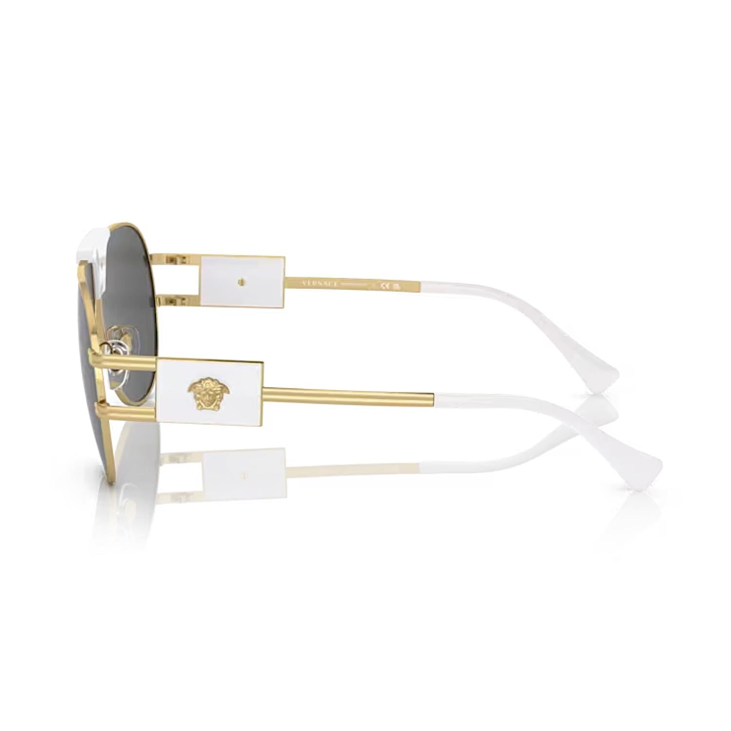 Versace VE 2252 147187 63 Erkek Gold Damla Güneş Gözlüğü