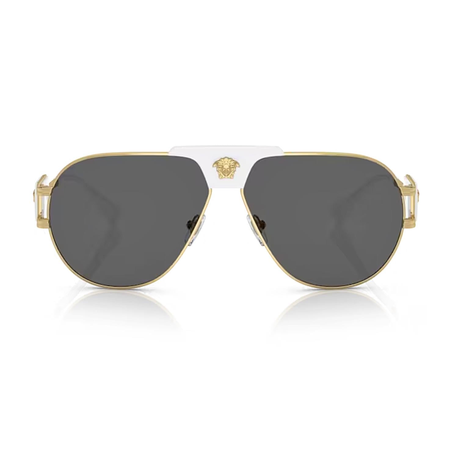 Versace VE 2252 147187 63 Erkek Gold Damla Güneş Gözlüğü