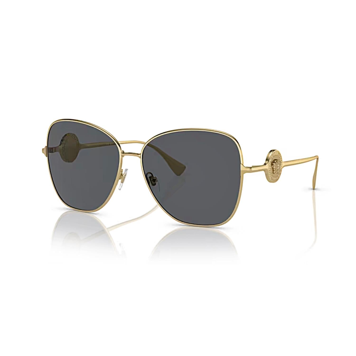 Versace VE 2256 100287 60 Kadın Butterfly Gold Metal Güneş Gözlüğü