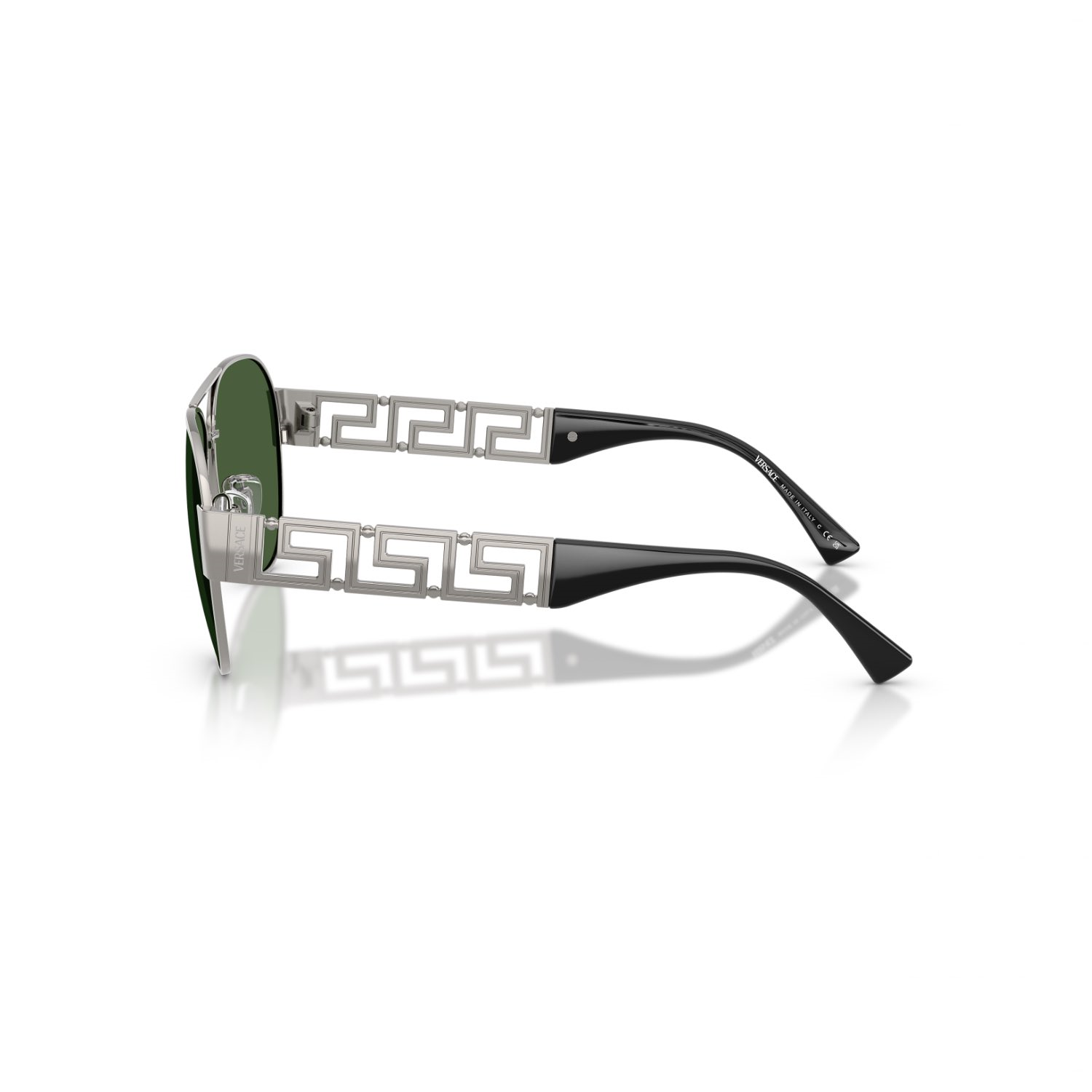 Versace VE 2289 100071 61 Erkek Pilot Gri Metal Güneş Gözlüğü