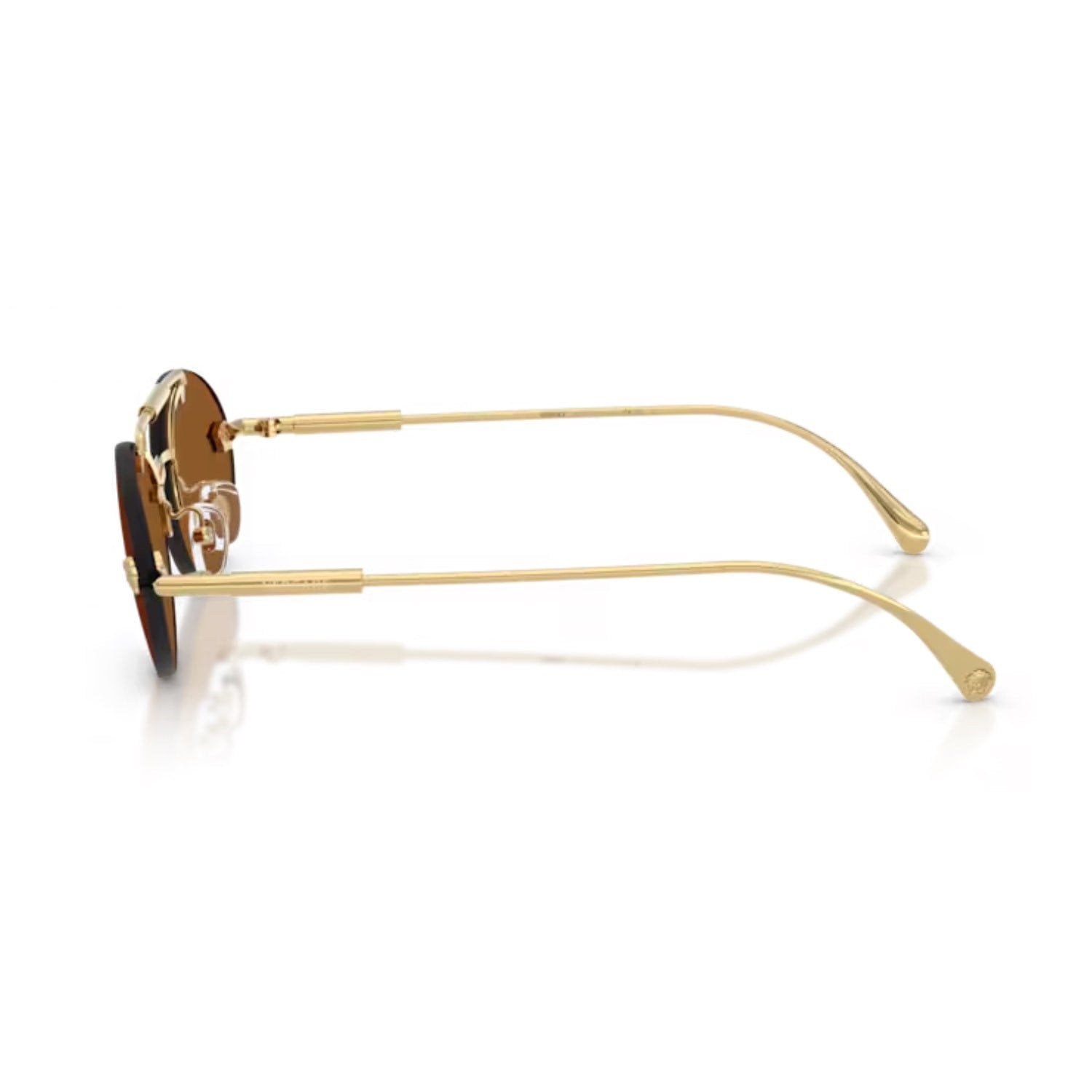 Versace VE 2295 100273 56 Kadın Oval Gold Metal Güneş Gözlüğü