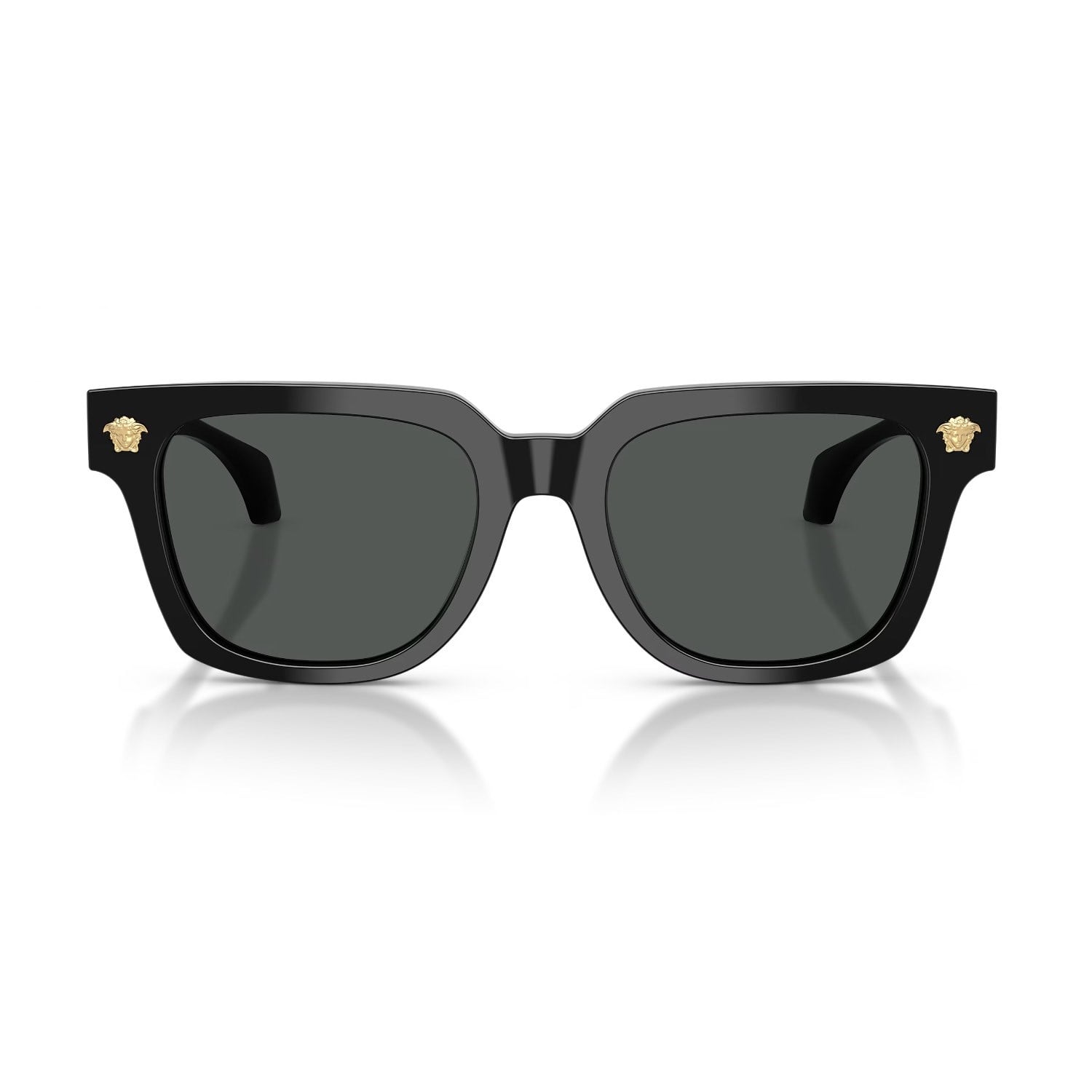 Versace VE 4510U GB187 52 Unisex Kare Siyah Kemik Güneş Gözlüğü