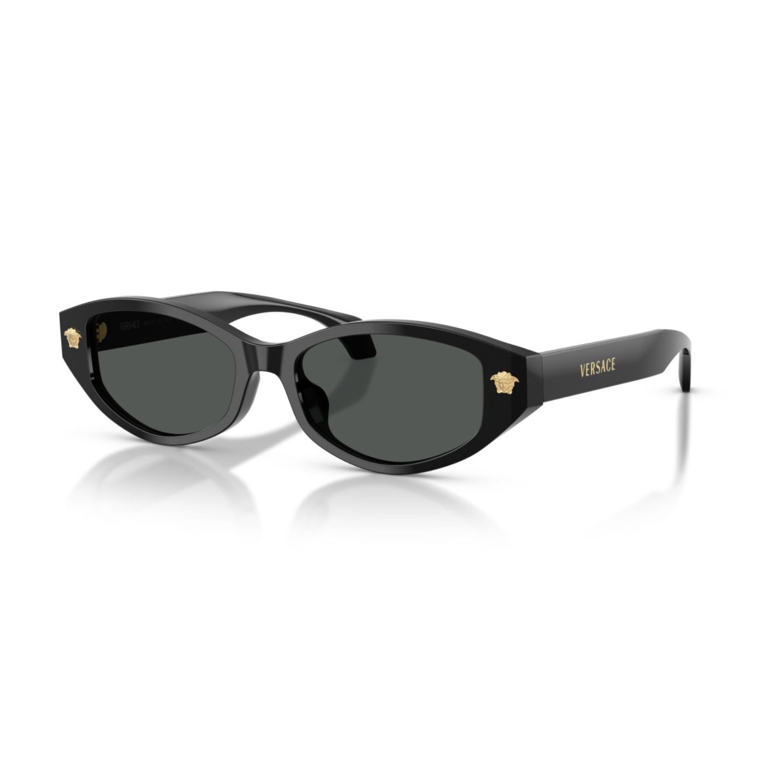Versace VE 4512D GB187 54 Kadın Cat Eye Siyah Kemik Güneş Gözlüğü