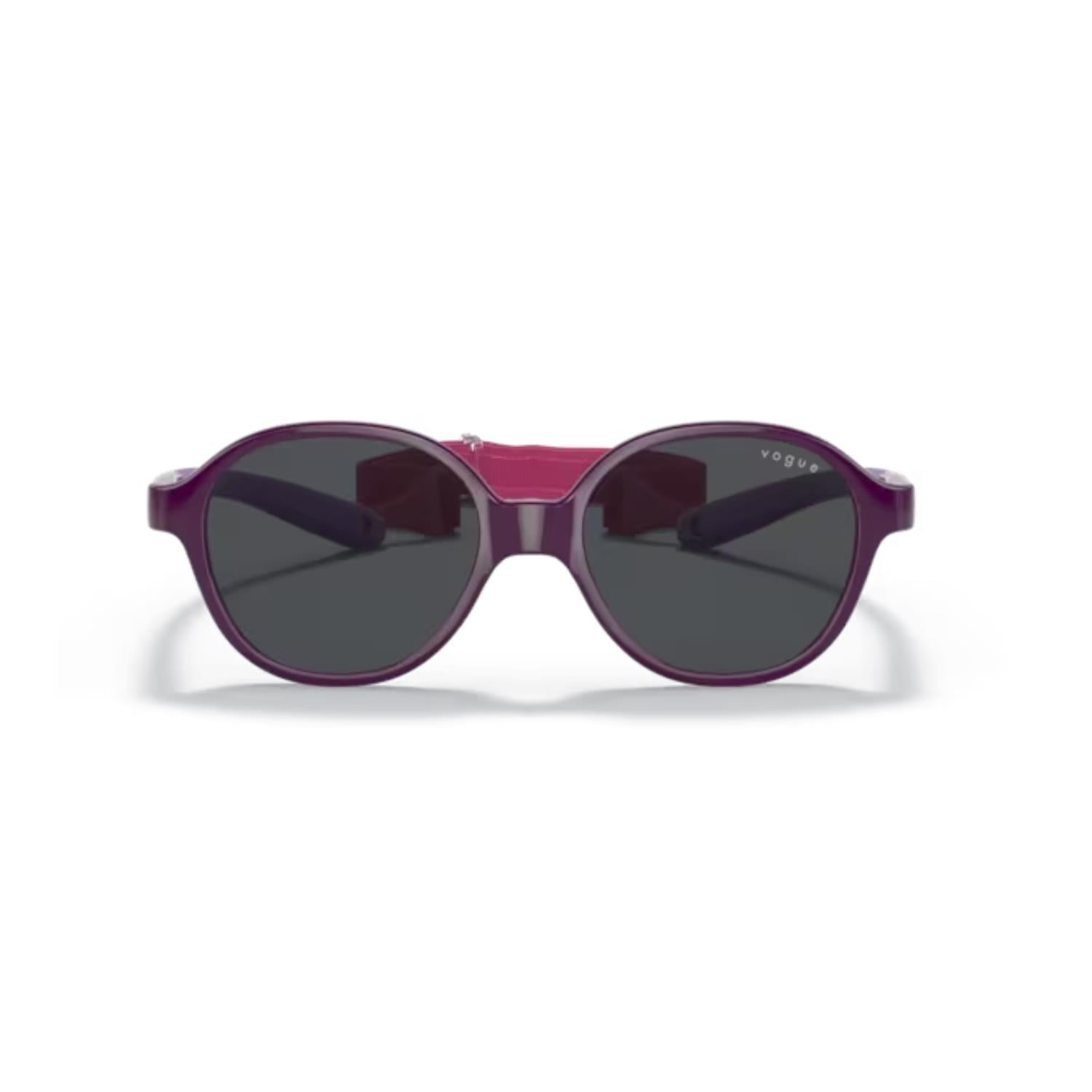 Vogue Junior 2012 297687 43 Çocuk Oval Mor Kemik Güneş Gözlüğü