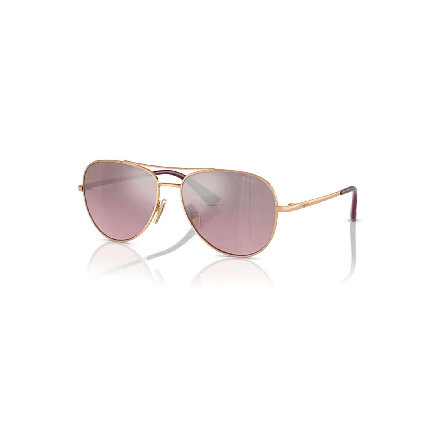 Vogue Junior VJ 1001 51527A 49 Aynalı Çocuk Damla Rose Gold Metal Güneş Gözlüğü