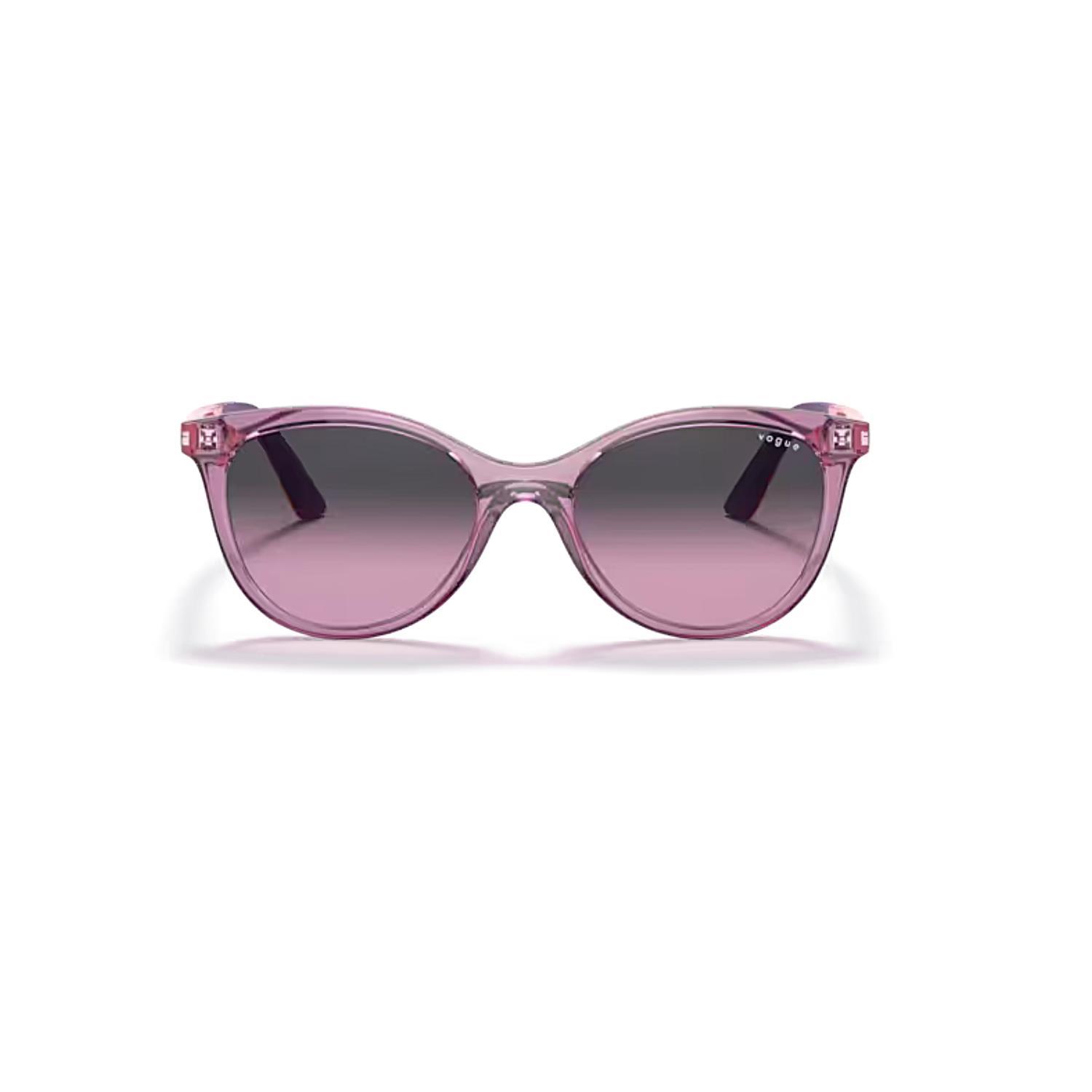 Vogue Junior VJ 2013 276190 46 Çocuk Kelebek Şeffaf Pembe Kemik Güneş Gözlüğü