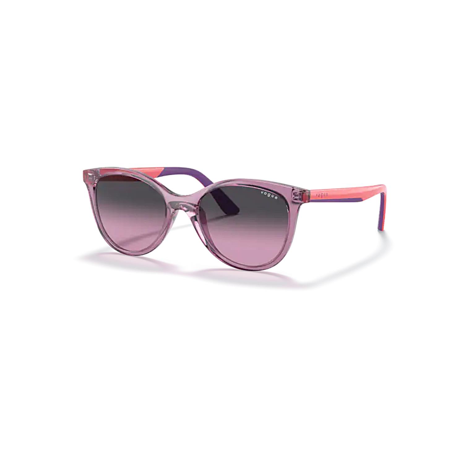 Vogue Junior VJ 2013 276190 46 Çocuk Kelebek Şeffaf Pembe Kemik Güneş Gözlüğü