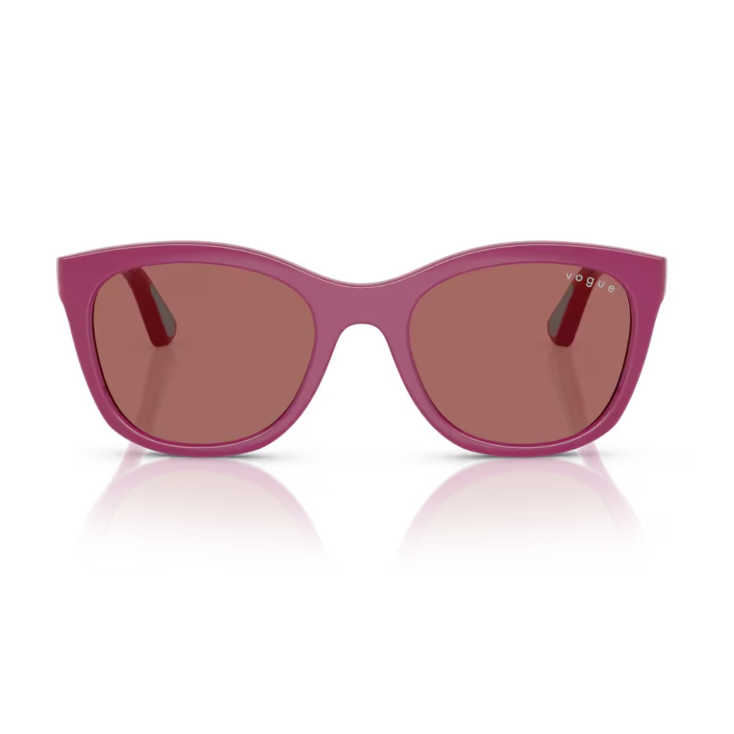 Vogue Junior VJ 2028 321169 46 Çocuk Oval Mor Kemik Güneş Gözlüğü