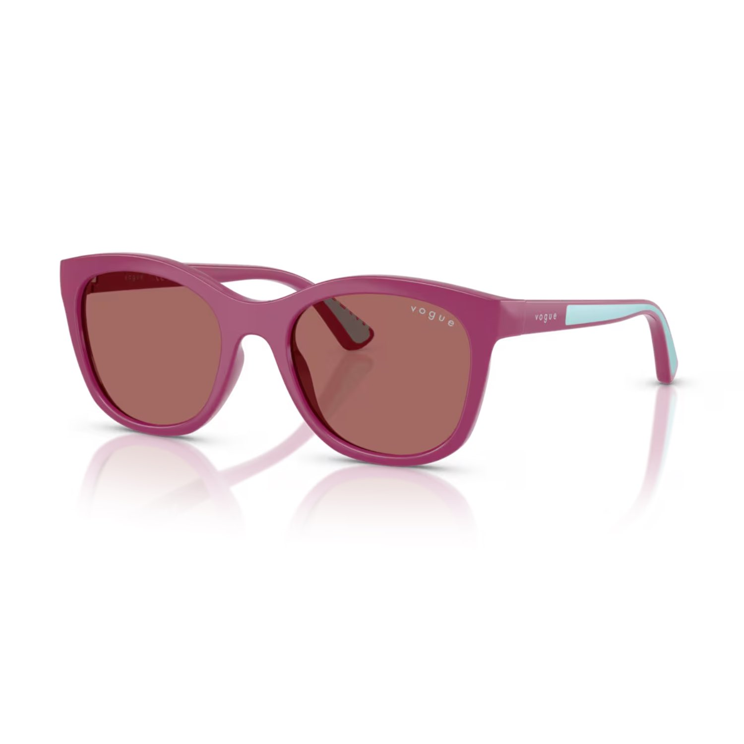 Vogue Junior VJ 2028 321169 46 Çocuk Oval Mor Kemik Güneş Gözlüğü