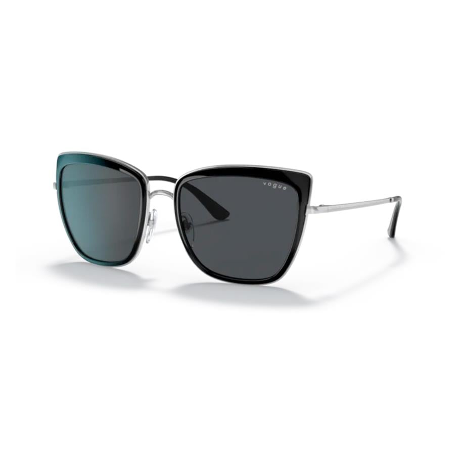 Vogue VO 4223S 32387 57 Kadın Siyah Metal Cat Eye Güneş Gözlüğü