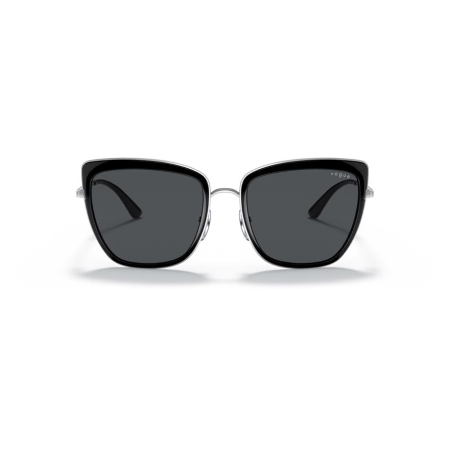 Vogue VO 4223S 32387 57 Kadın Siyah Metal Cat Eye Güneş Gözlüğü