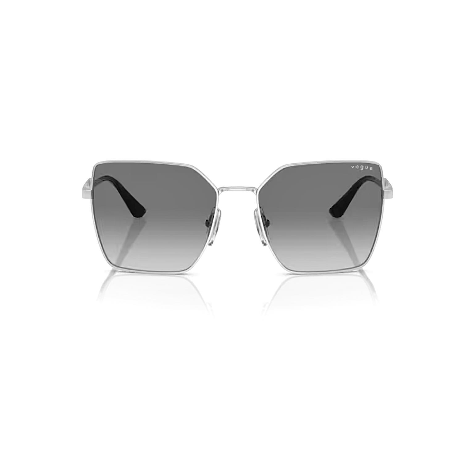 Vogue VO 4284S 32311 56 Kadın Geometrik Gümüş Metal Güneş Gözlüğü