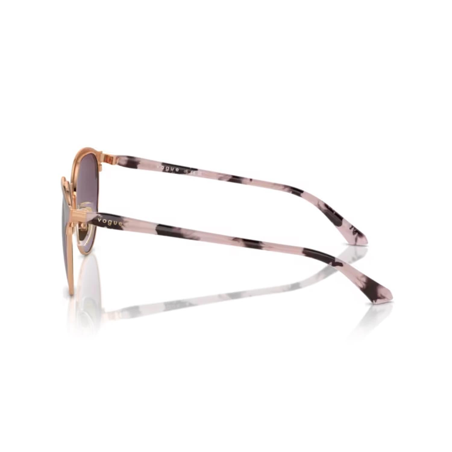 Vogue VO 4303S 51708H 56 Kadın Geometrik Bordo Kombine Güneş Gözlüğü