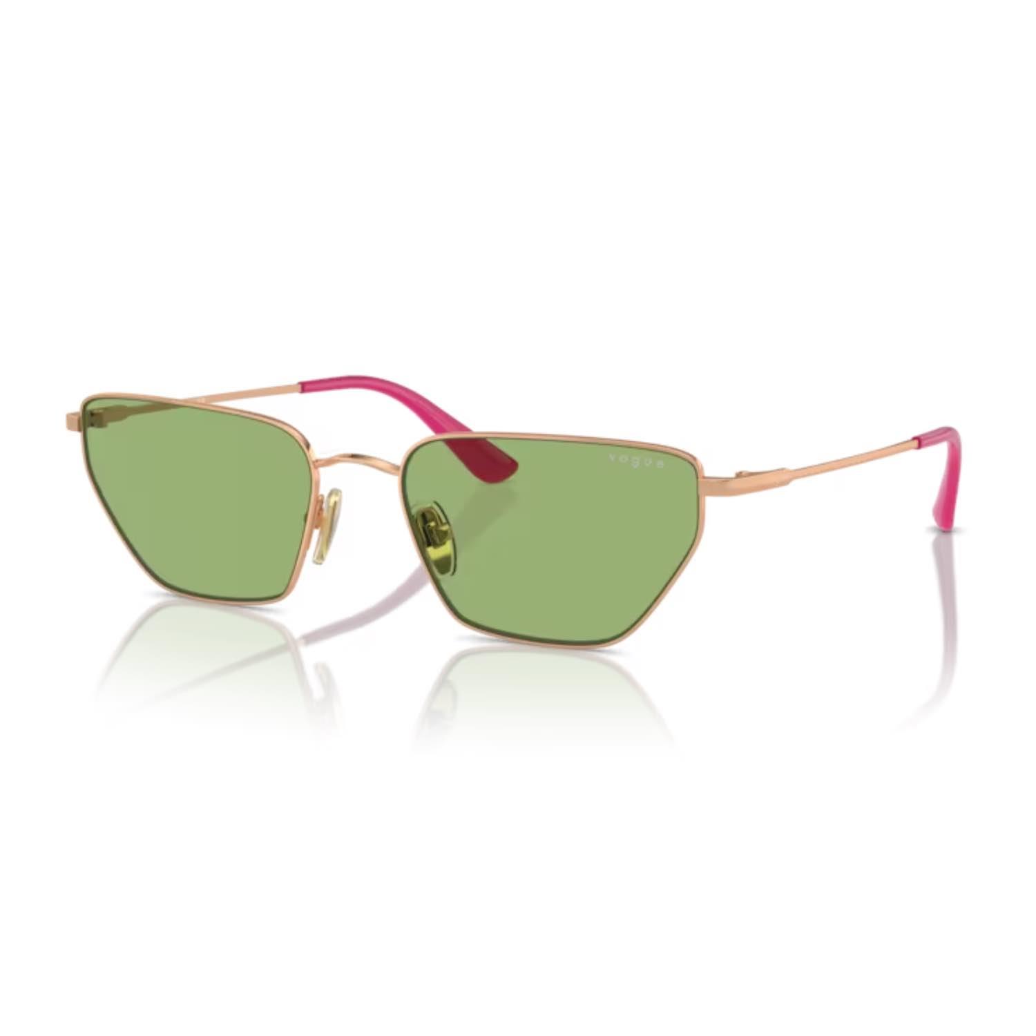 Vogue VO 4316S 51522 56 Kadın Geometrik Rose Gold Metal Güneş Gözlüğü