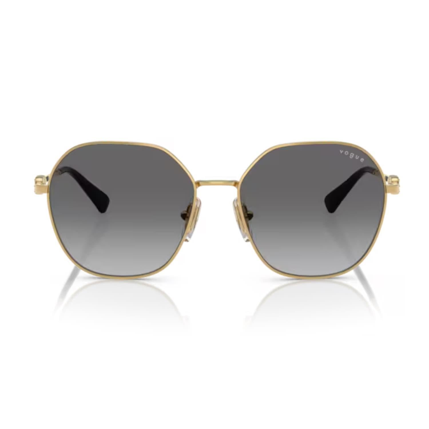 Vogue VO 4318SB 28011 55 Kadın Geometrik Gold Metal Güneş Gözlüğü